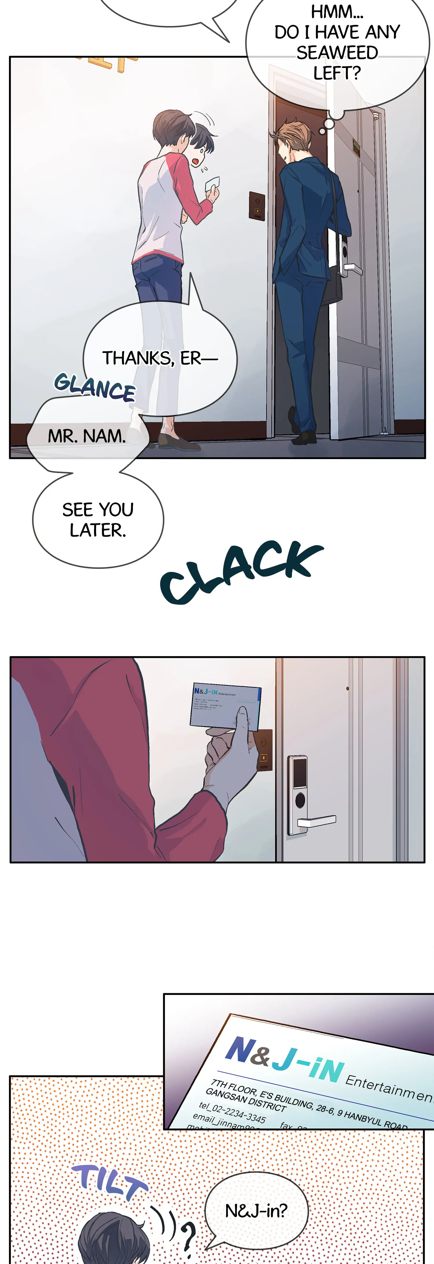 The Novelist and His Neighbor - Chapter 3 manhwa