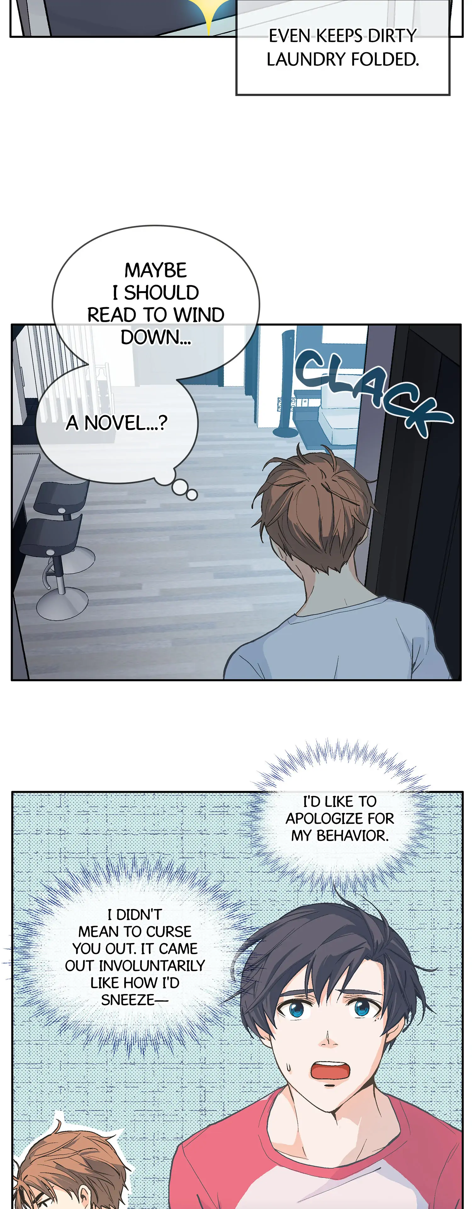 The Novelist and His Neighbor - Chapter 3 manhwa