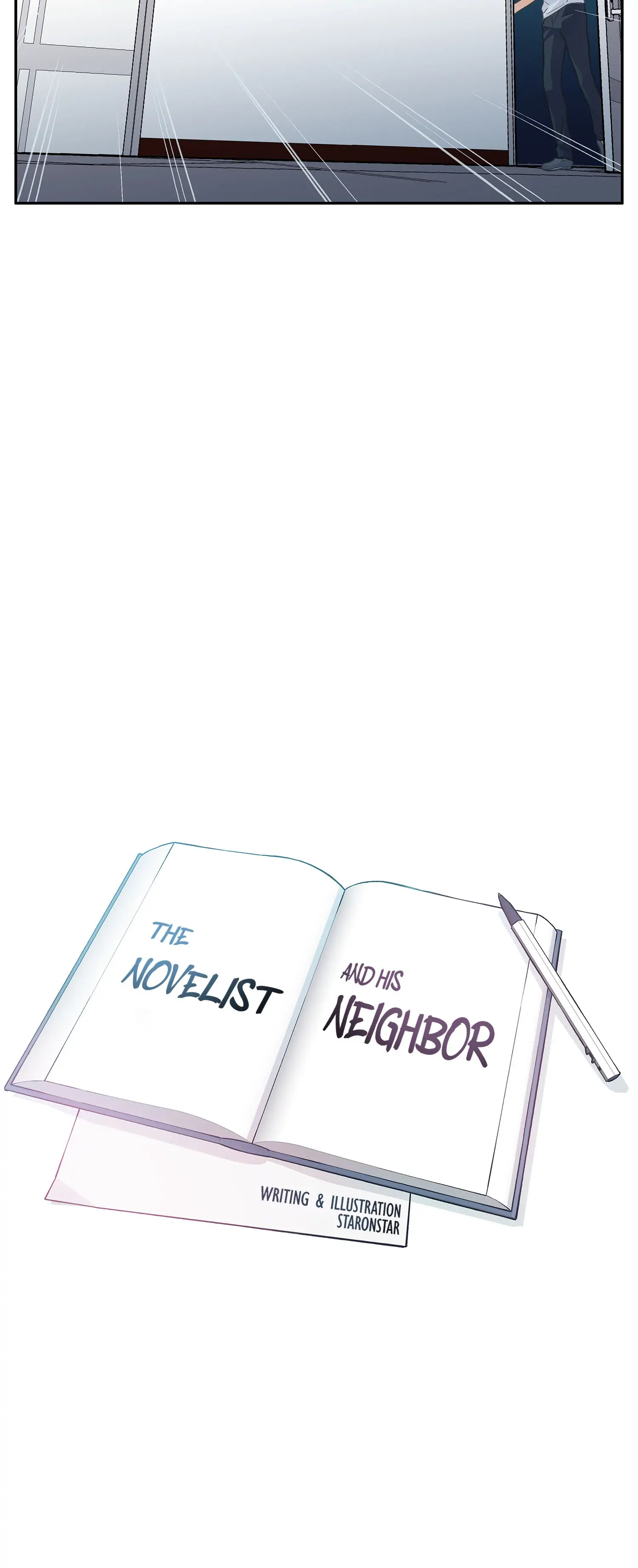 The Novelist and His Neighbor - Chapter 3 manhwa