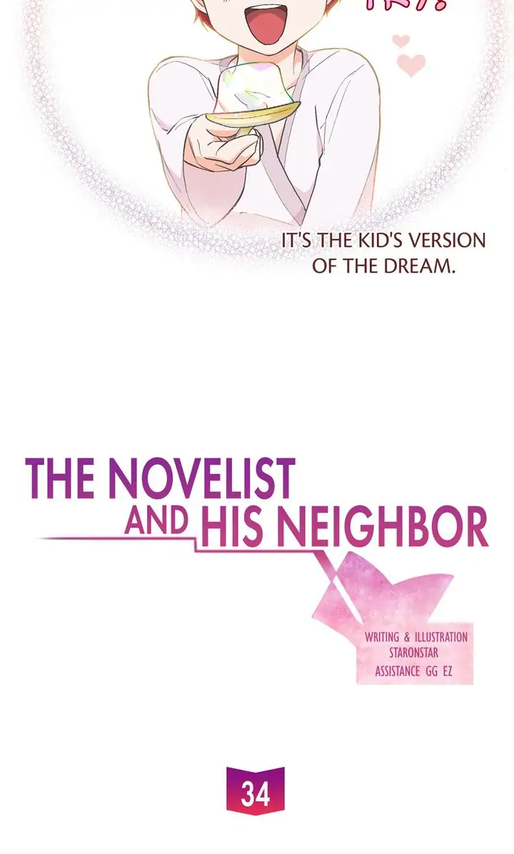The Novelist and His Neighbor - Chapter 34 manhwa