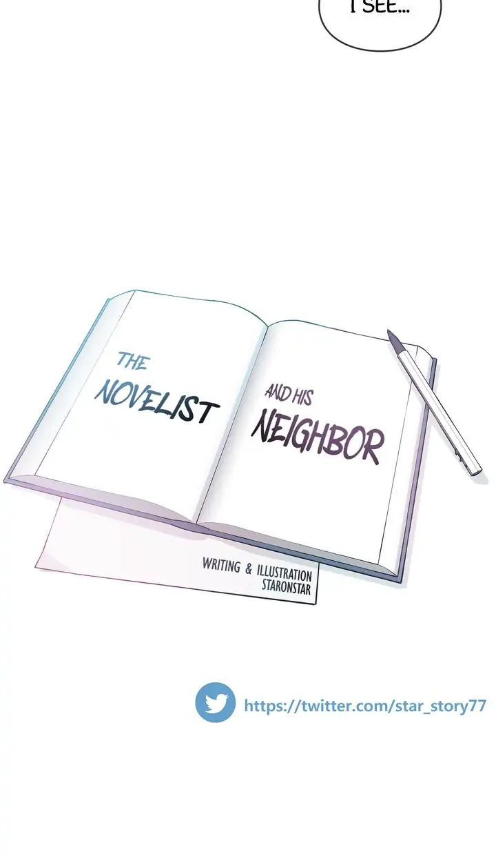 The Novelist and His Neighbor - Chapter 39 manhwa