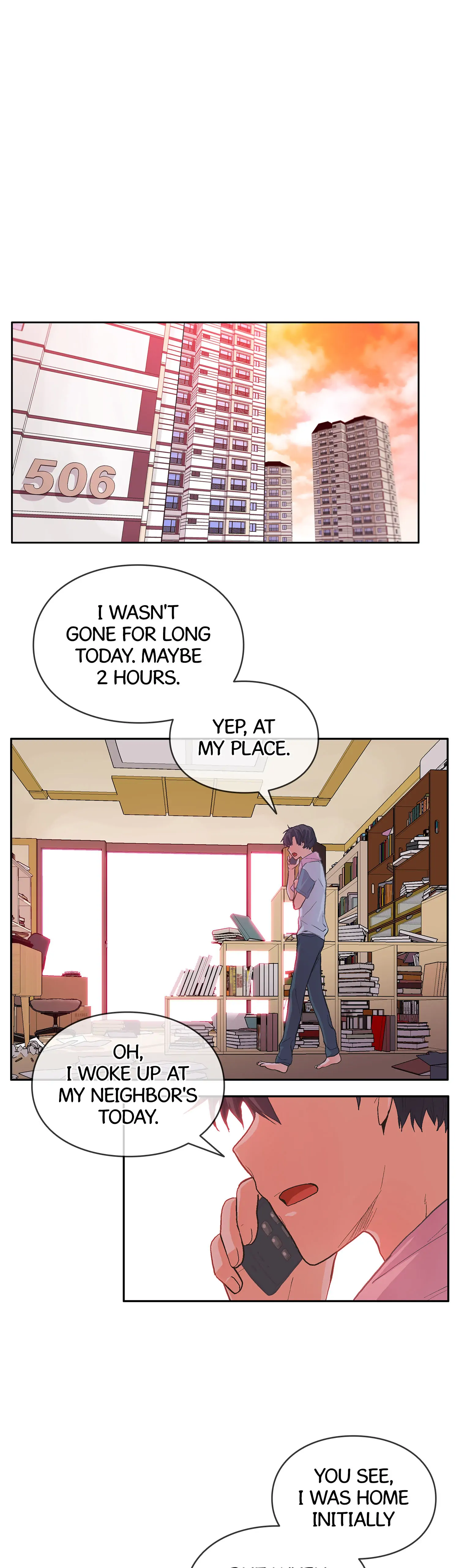 The Novelist and His Neighbor - Chapter 4 manhwa