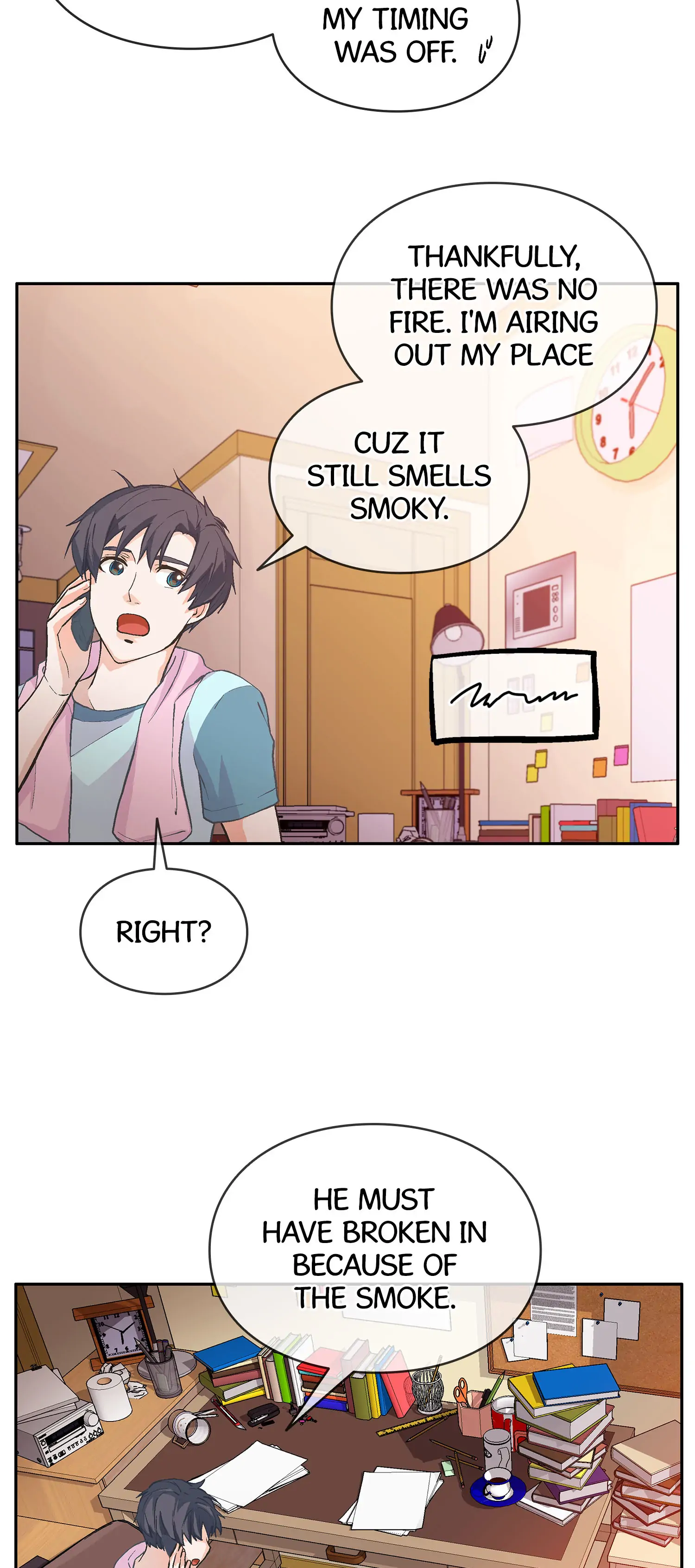 The Novelist and His Neighbor - Chapter 4 manhwa