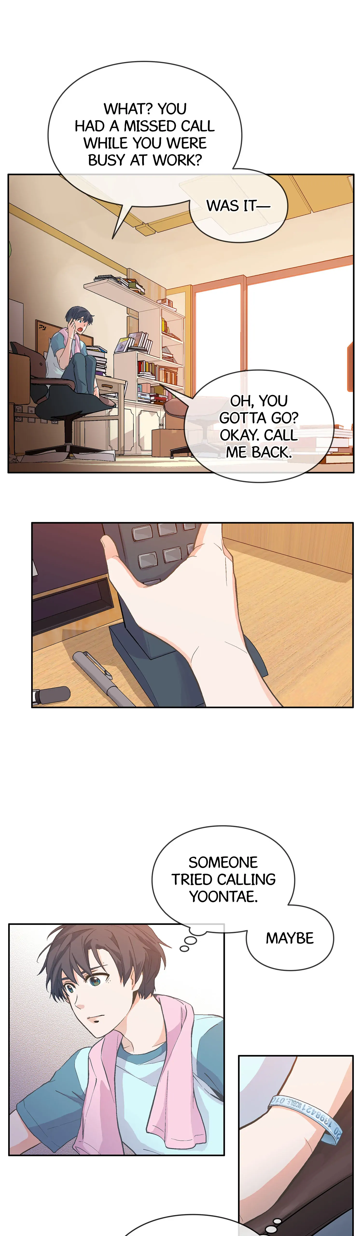 The Novelist and His Neighbor - Chapter 4 manhwa