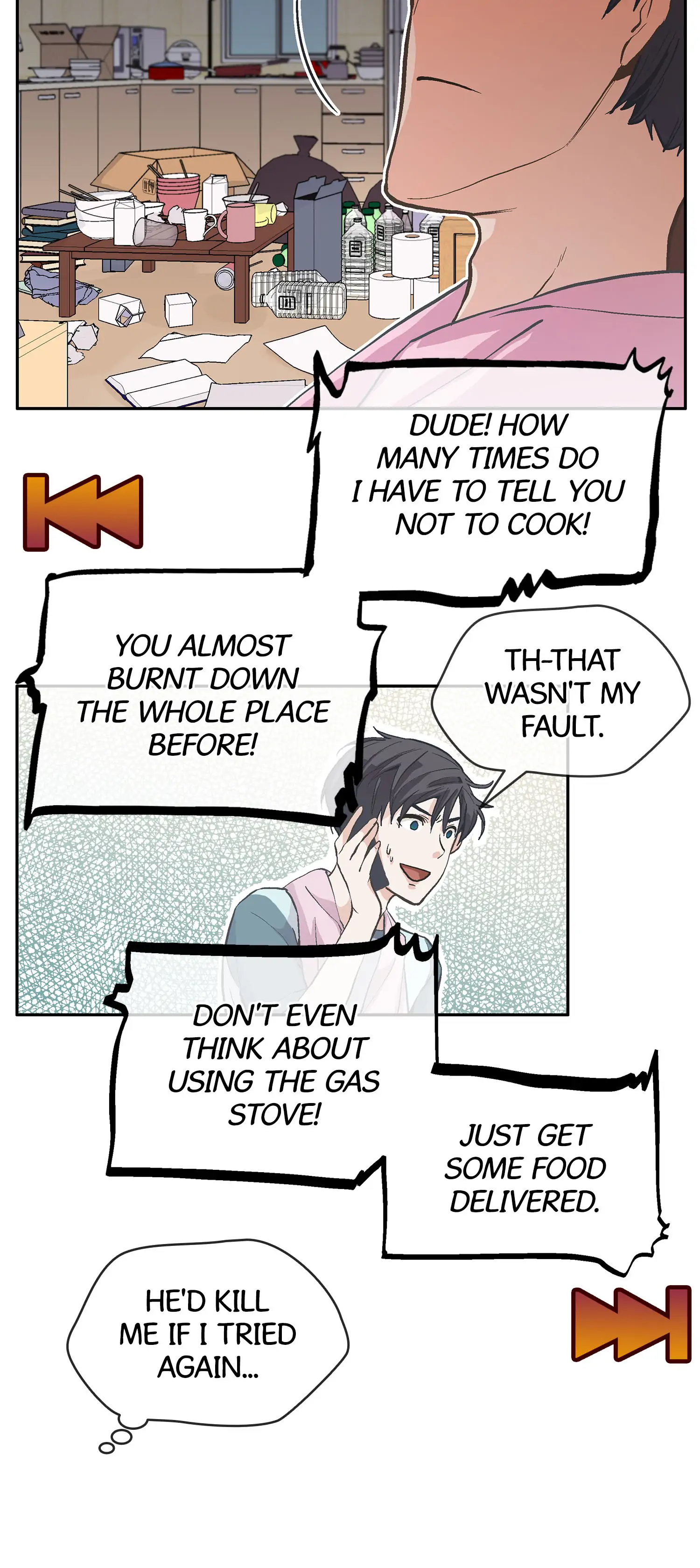 The Novelist and His Neighbor - Chapter 4 manhwa