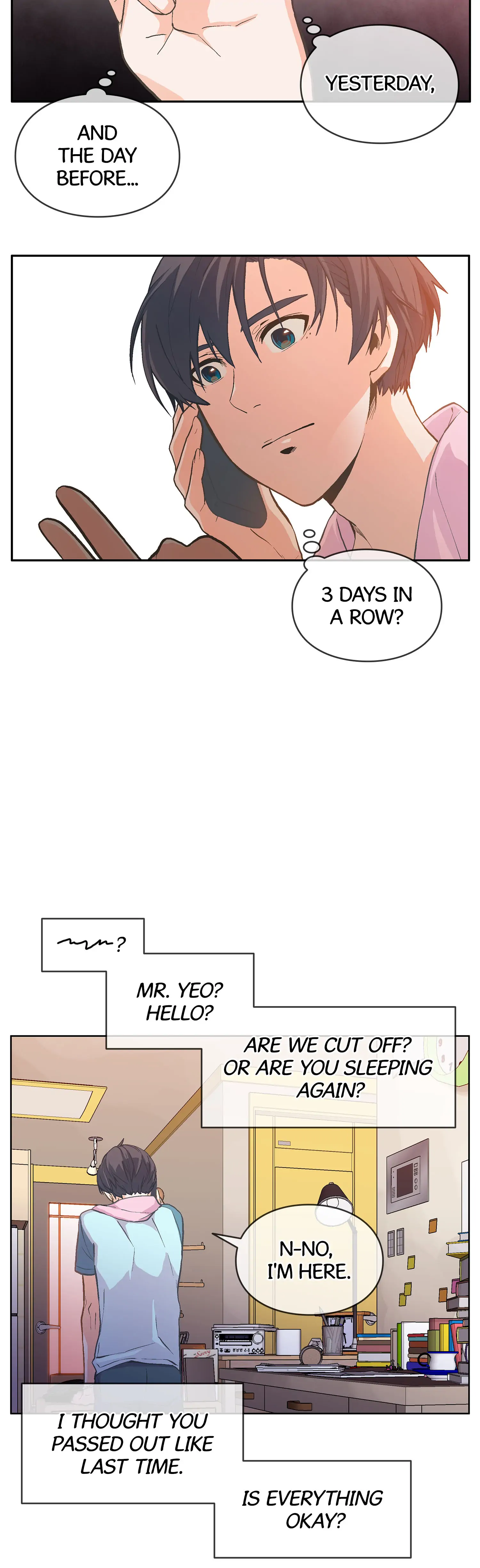 The Novelist and His Neighbor - Chapter 4 manhwa
