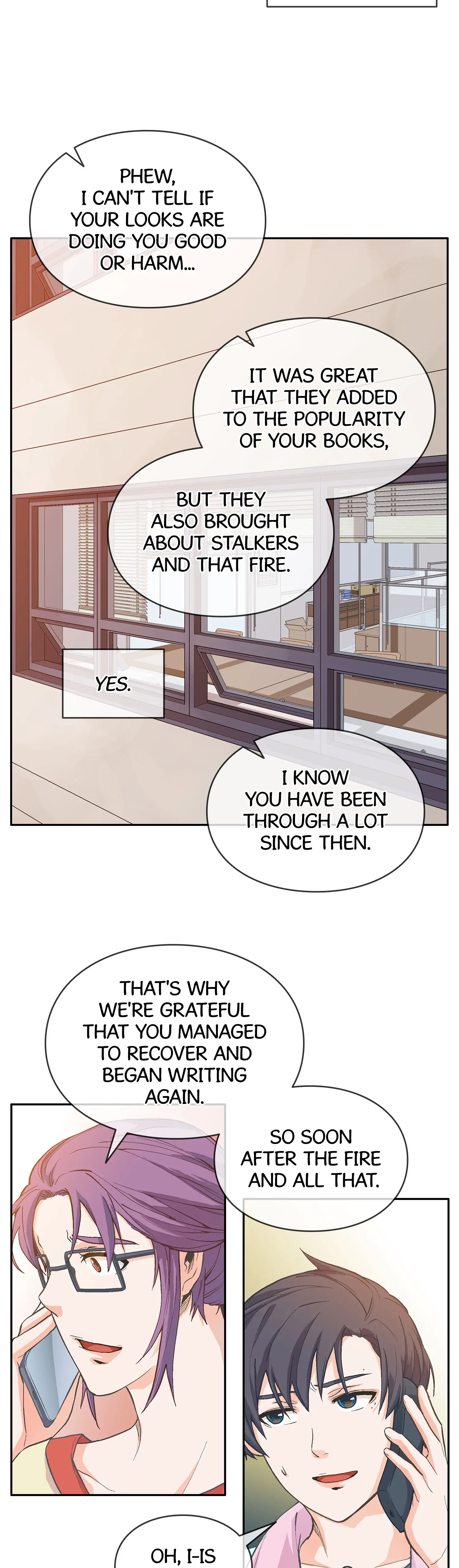 The Novelist and His Neighbor - Chapter 4 manhwa