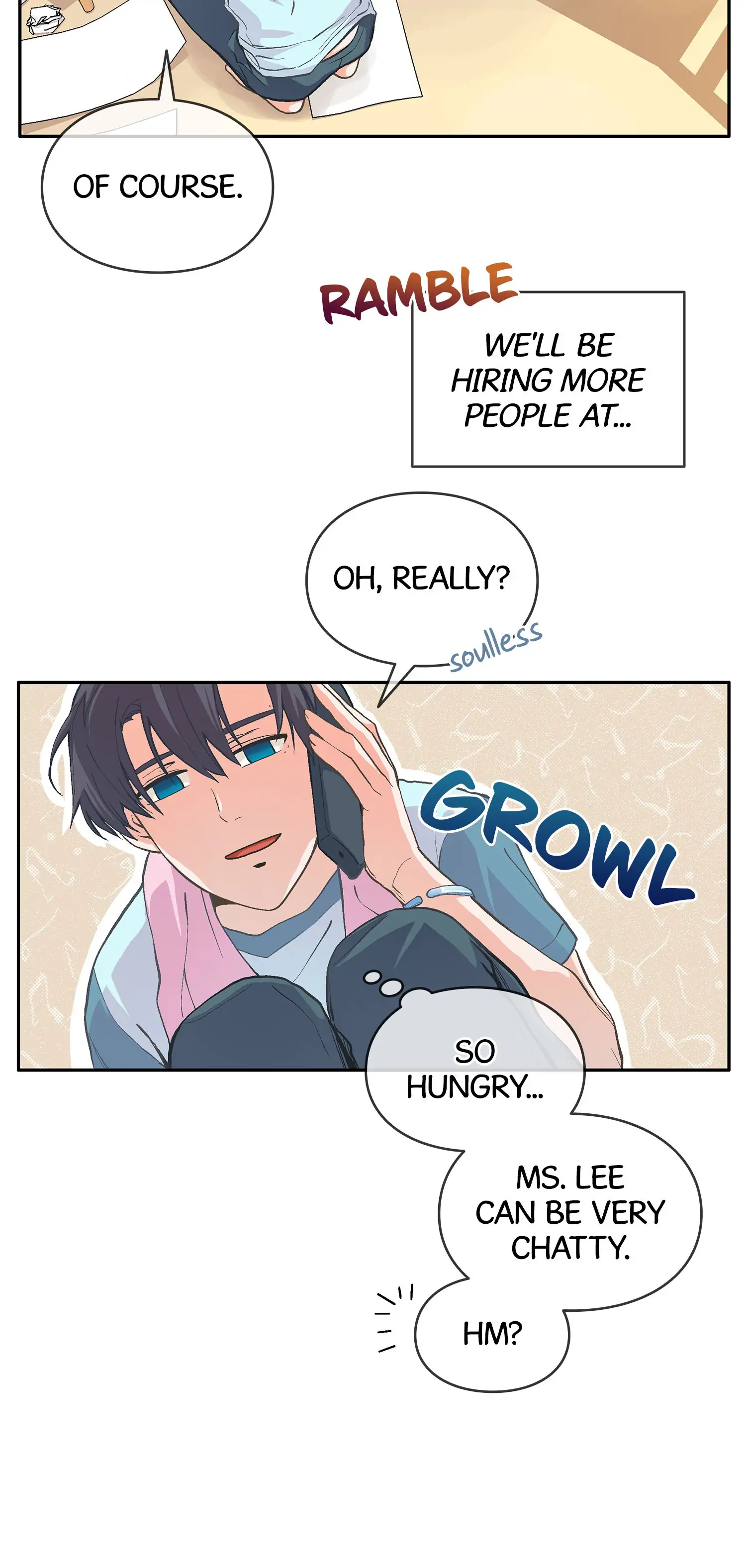 The Novelist and His Neighbor - Chapter 4 manhwa