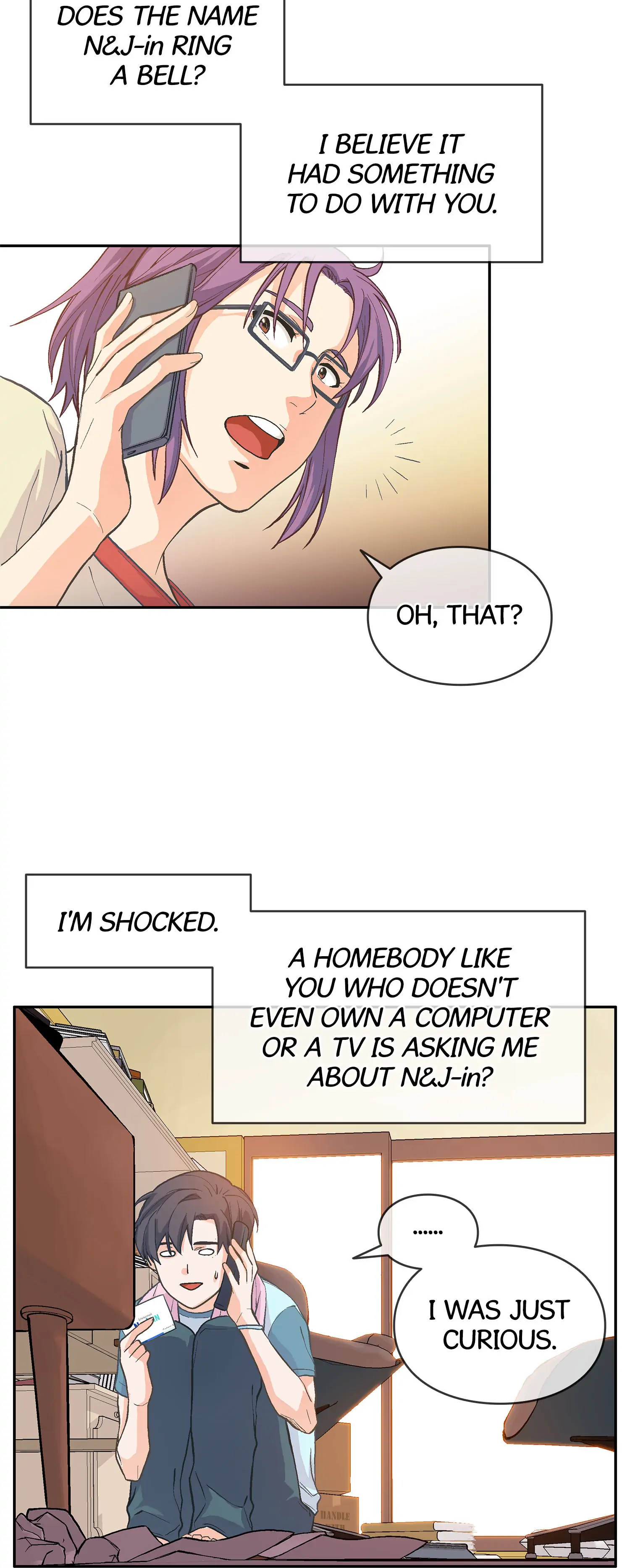 The Novelist and His Neighbor - Chapter 4 manhwa