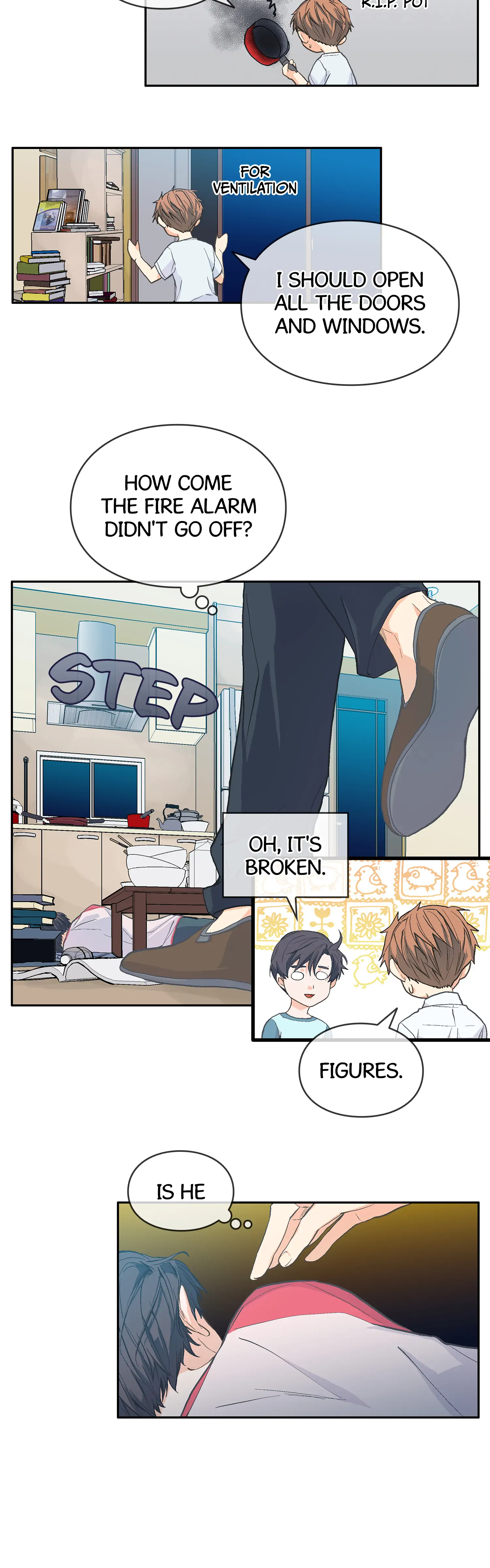 The Novelist and His Neighbor - Chapter 5 manhwa