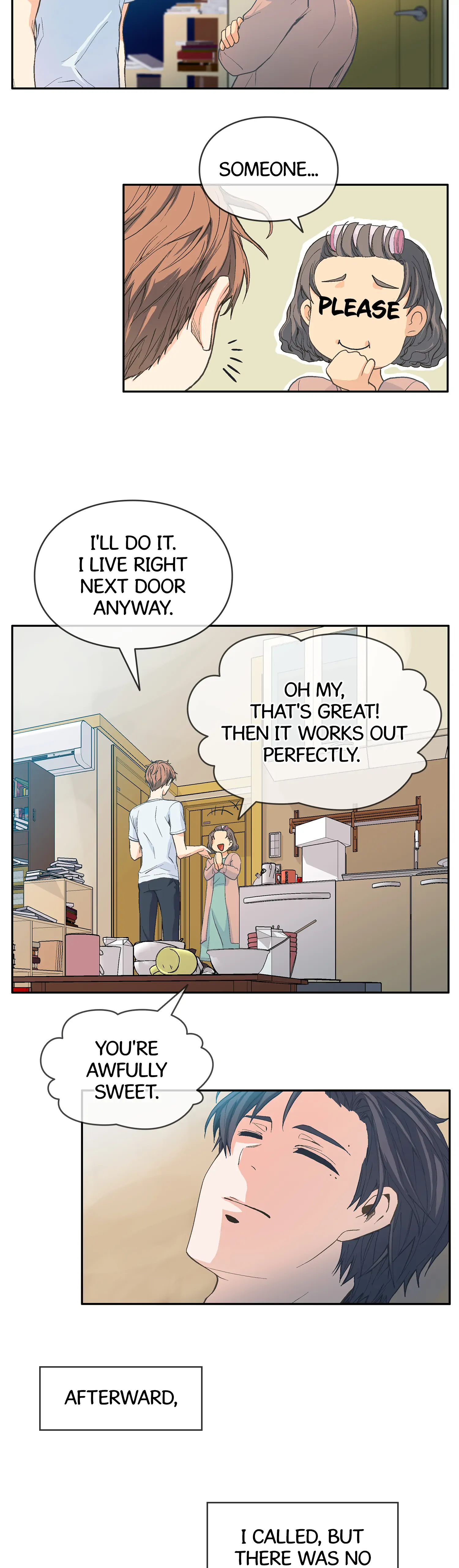 The Novelist and His Neighbor - Chapter 5 manhwa