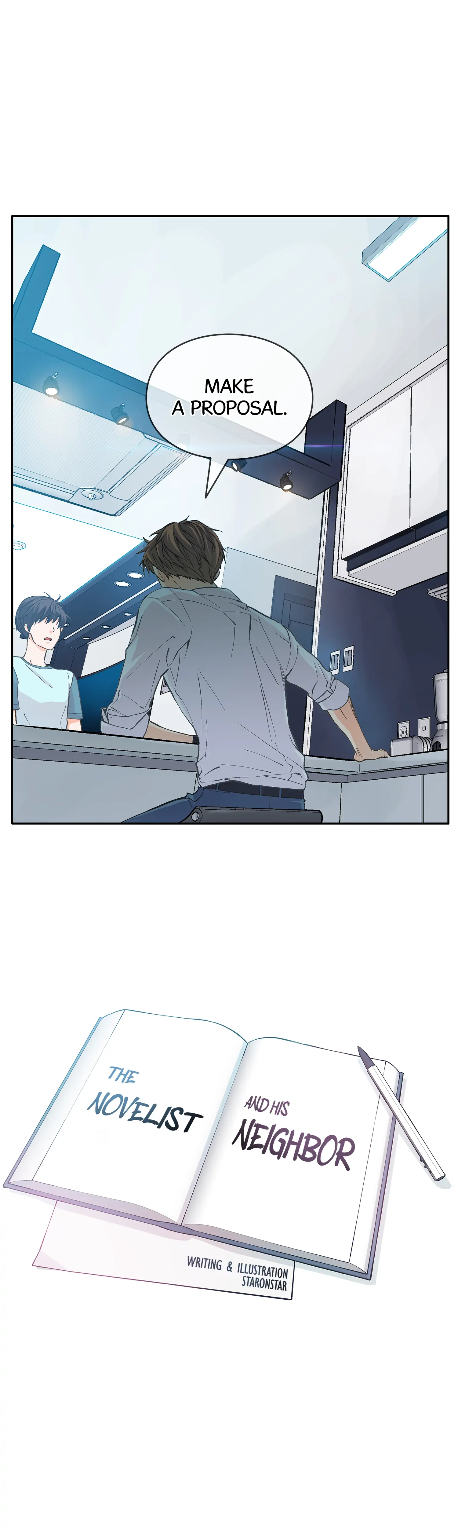 The Novelist and His Neighbor - Chapter 5 manhwa