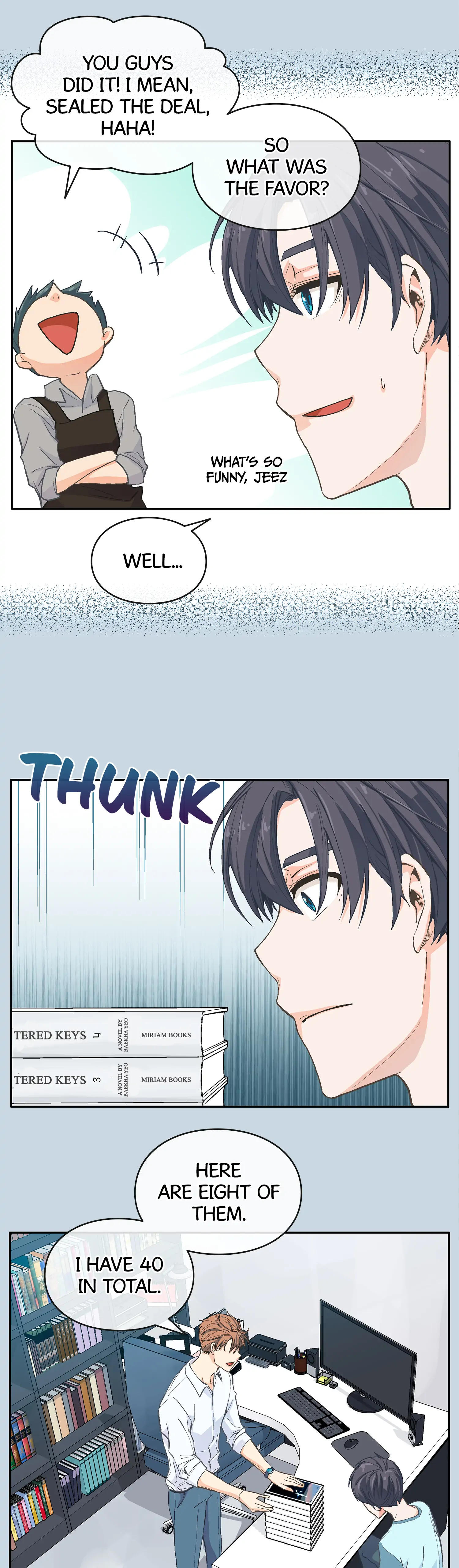 The Novelist and His Neighbor - Chapter 6 manhwa