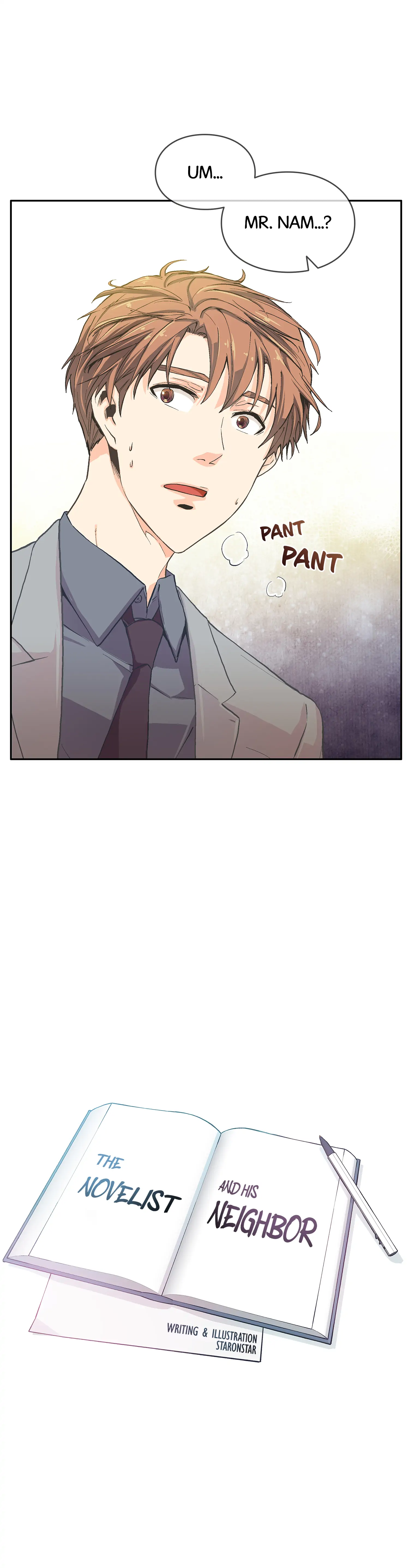 The Novelist and His Neighbor - Chapter 6 manhwa