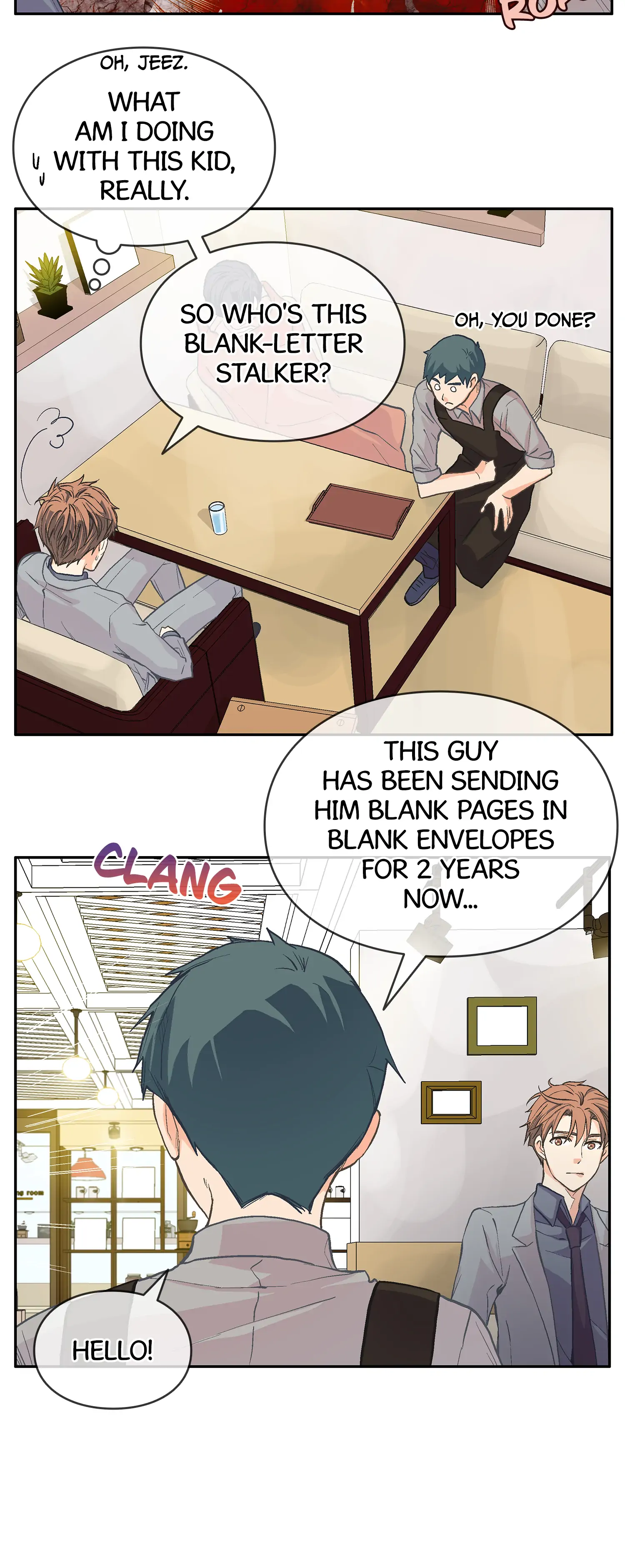 The Novelist and His Neighbor - Chapter 7 manhwa