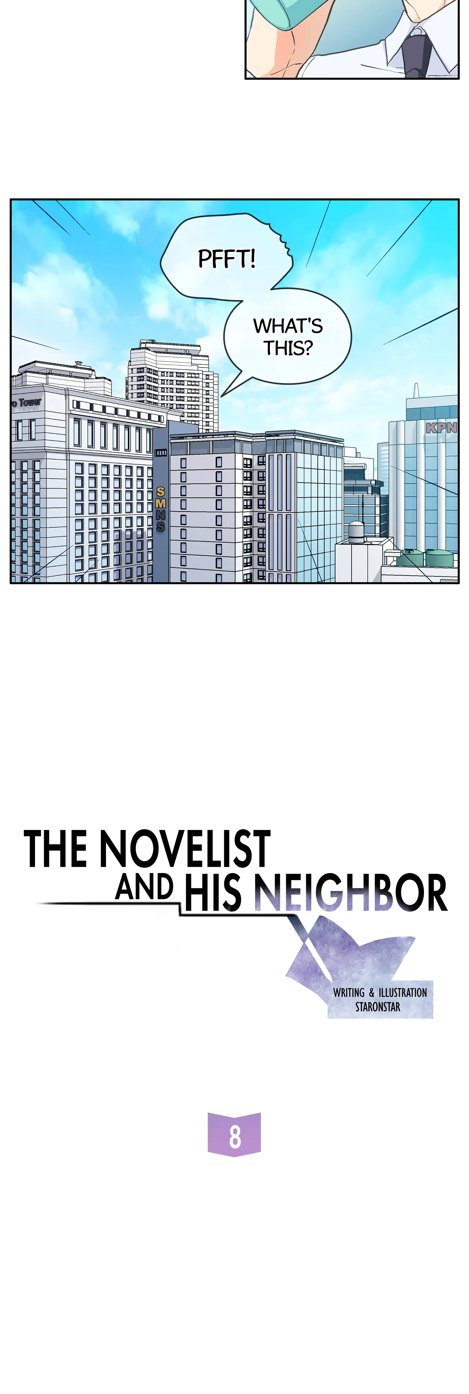 The Novelist and His Neighbor - Chapter 8 manhwa