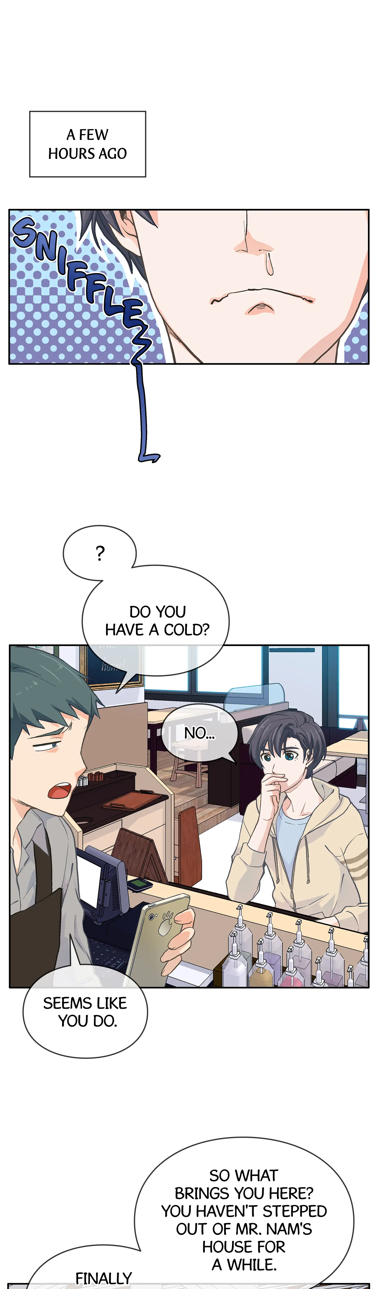The Novelist and His Neighbor - Chapter 8 manhwa