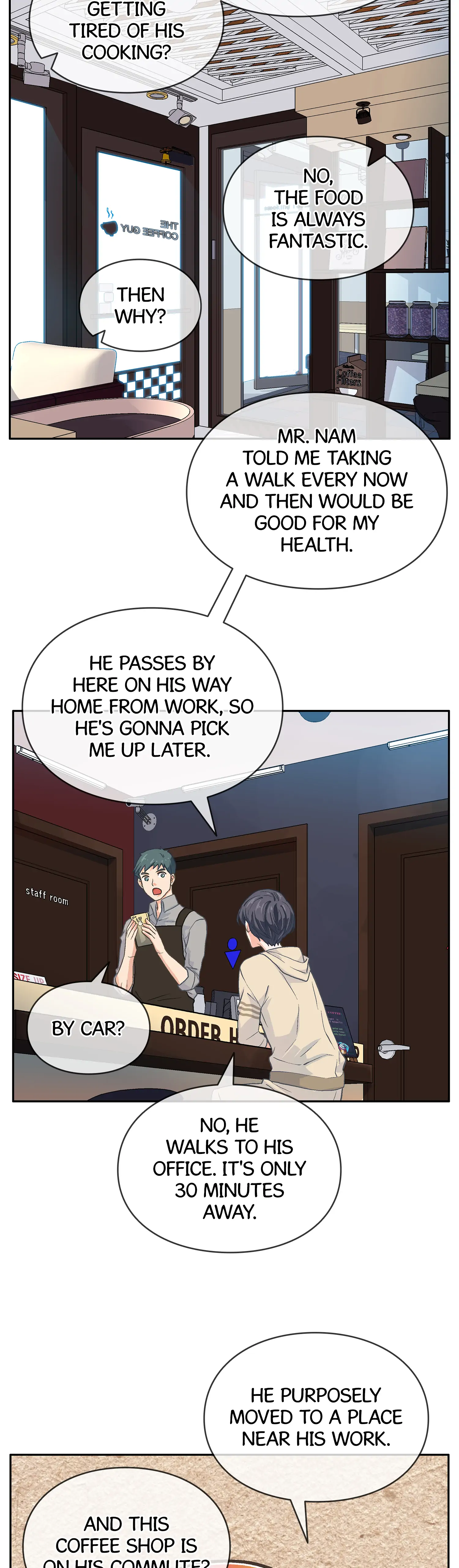 The Novelist and His Neighbor - Chapter 8 manhwa