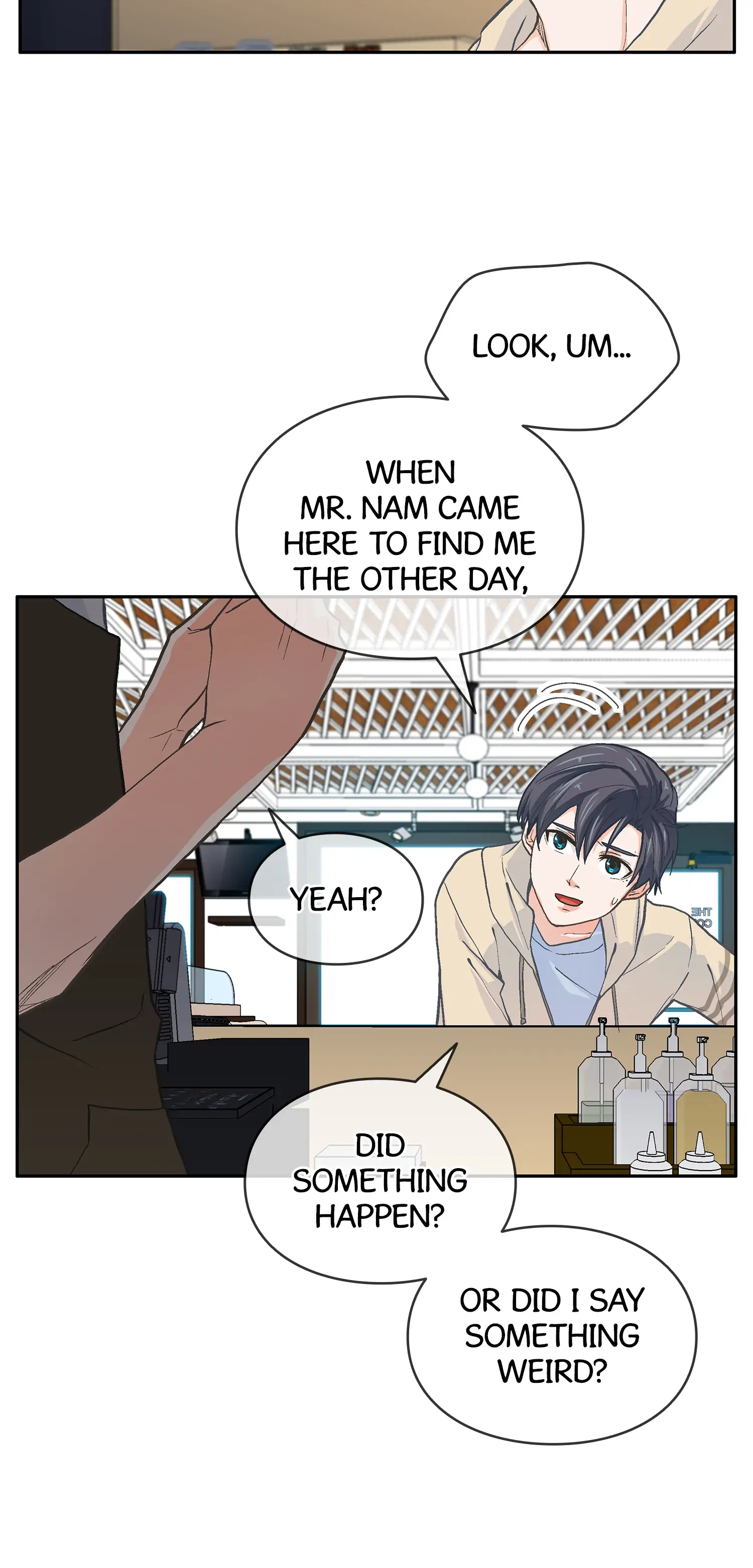 The Novelist and His Neighbor - Chapter 8 manhwa