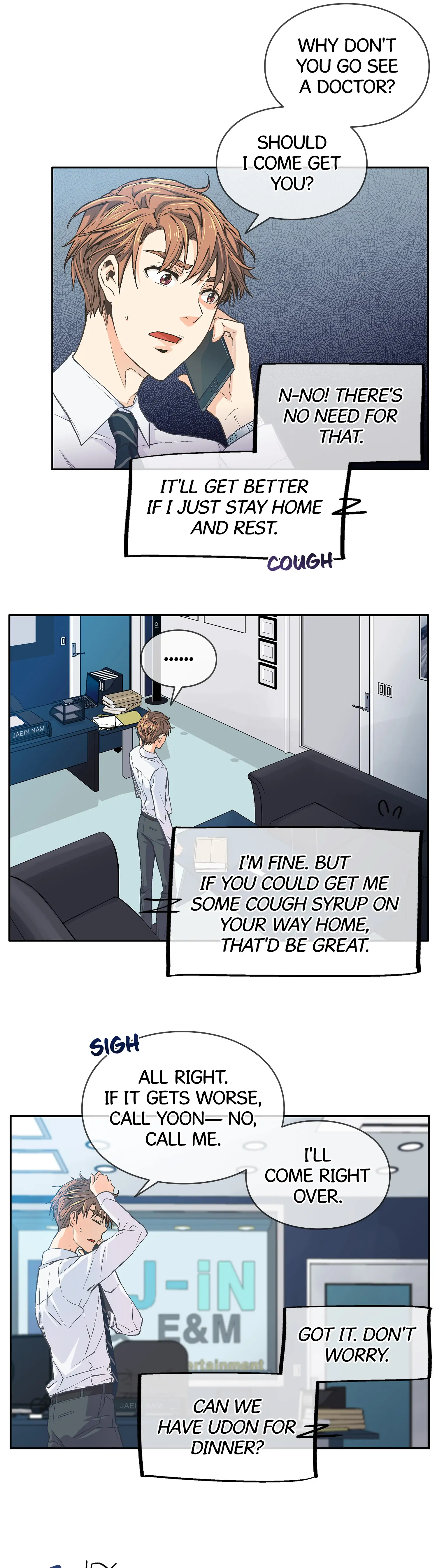 The Novelist and His Neighbor - Chapter 8 manhwa
