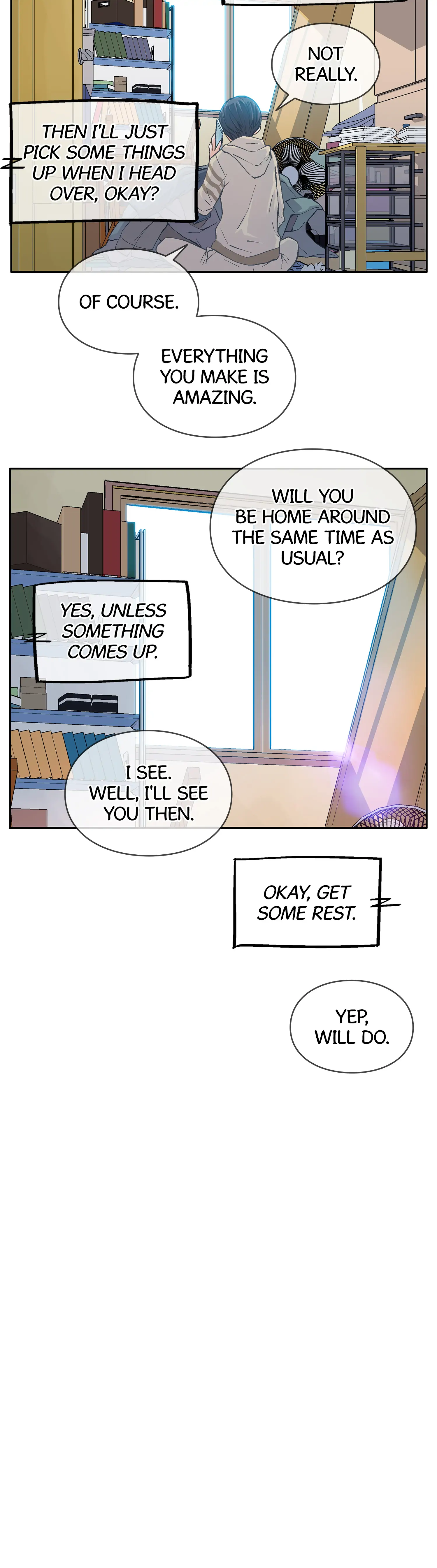 The Novelist and His Neighbor - Chapter 8 manhwa