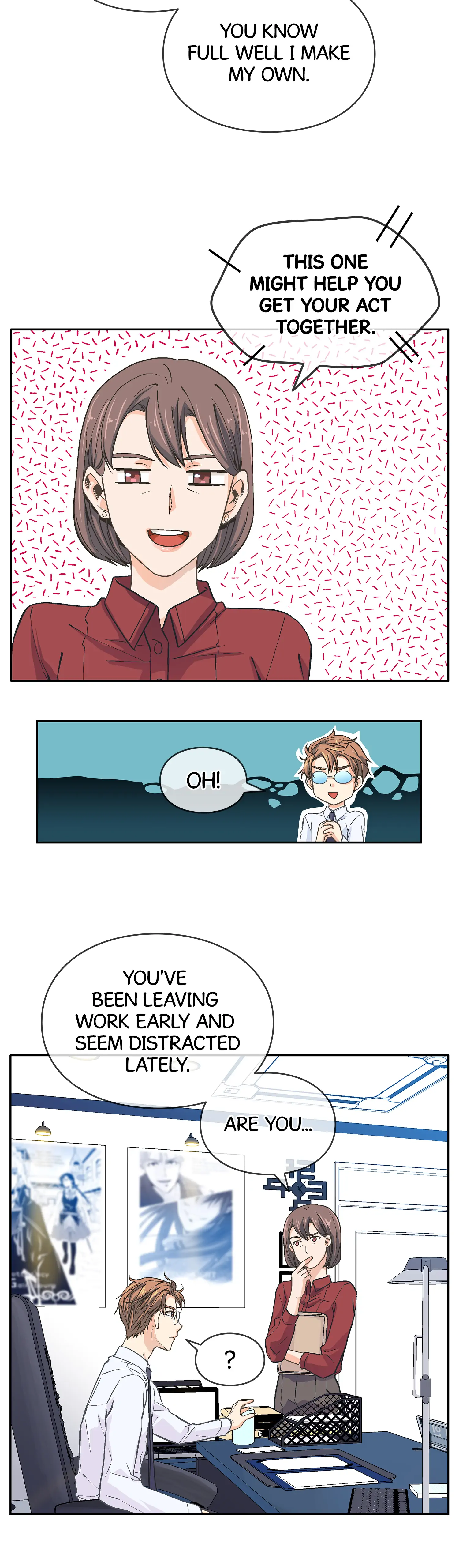 The Novelist and His Neighbor - Chapter 8 manhwa