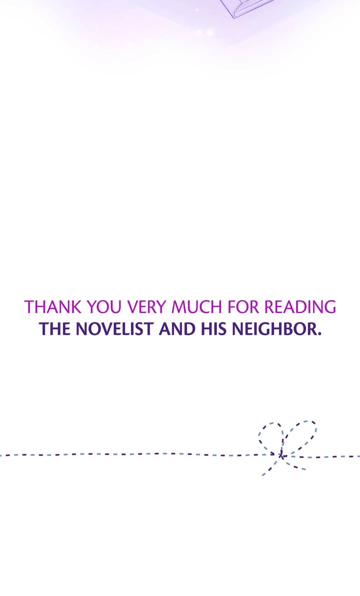The Novelist and His Neighbor - Epilogue 3 (The end) manhwa