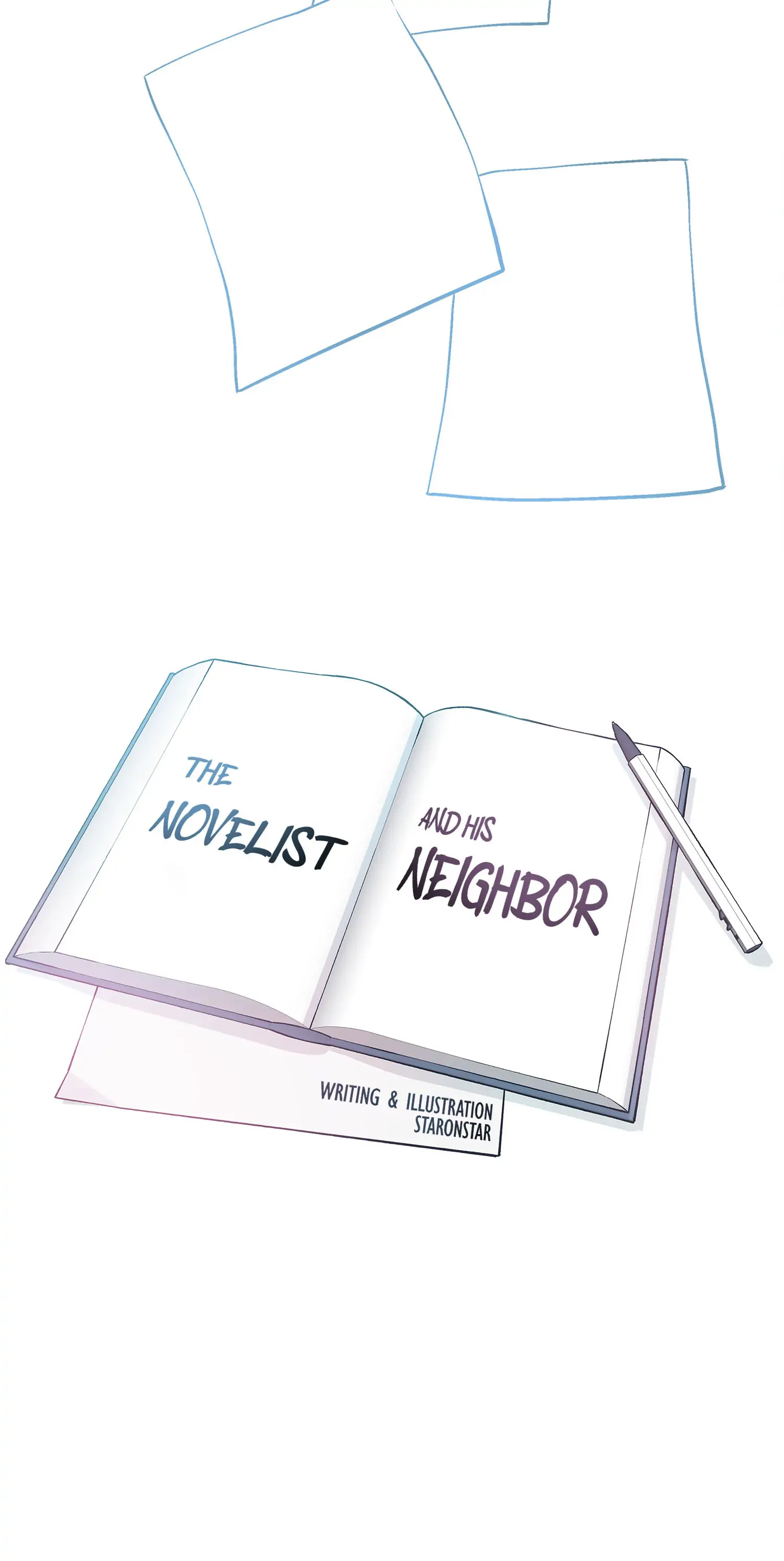 The Novelist and His Neighbor - Prologue manhwa
