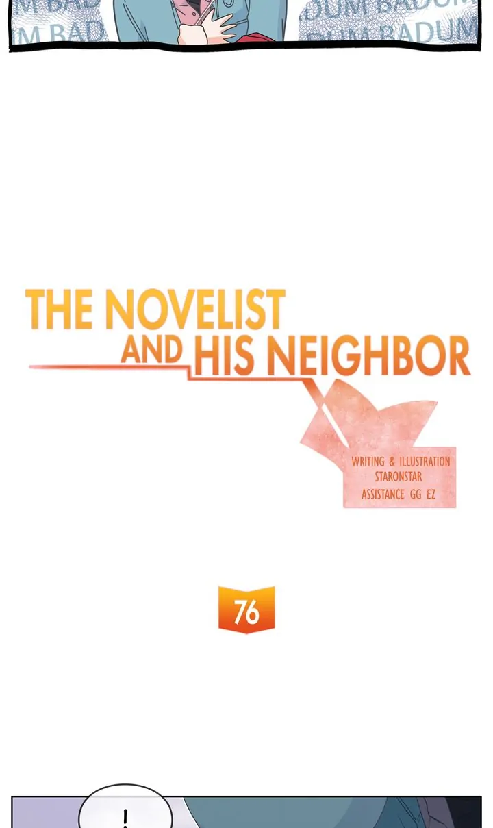 The Novelist and His Neighbor - S2 Episode 76 manhwa