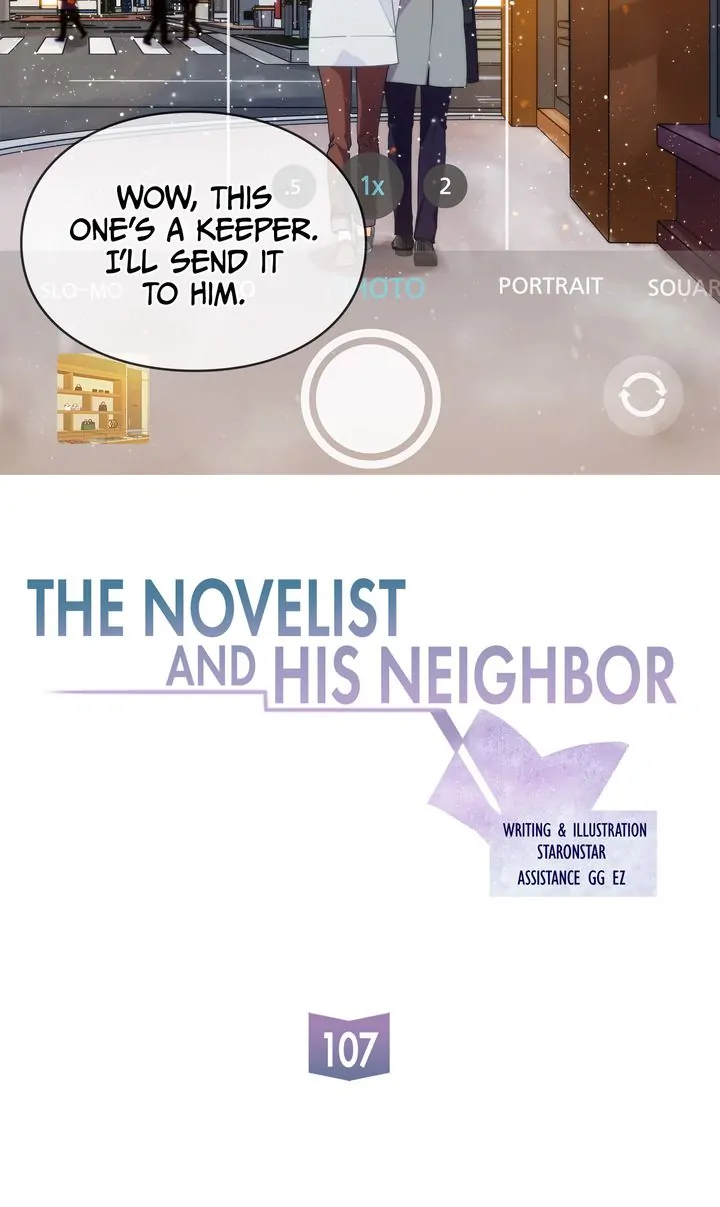 The Novelist and His Neighbor - S3 Episode 107 manhwa