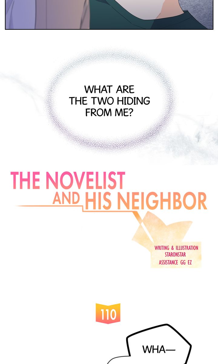 The Novelist and His Neighbor - S3 Episode 110 manhwa