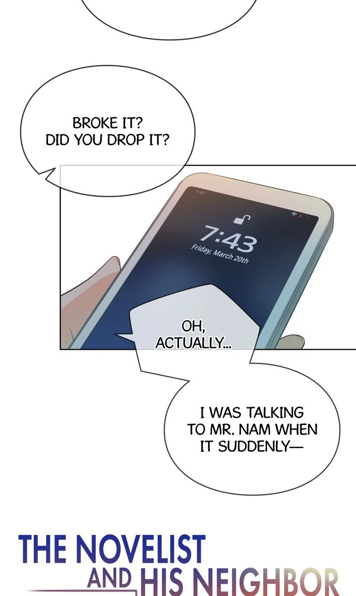 The Novelist and His Neighbor - S3 Episode 117 manhwa