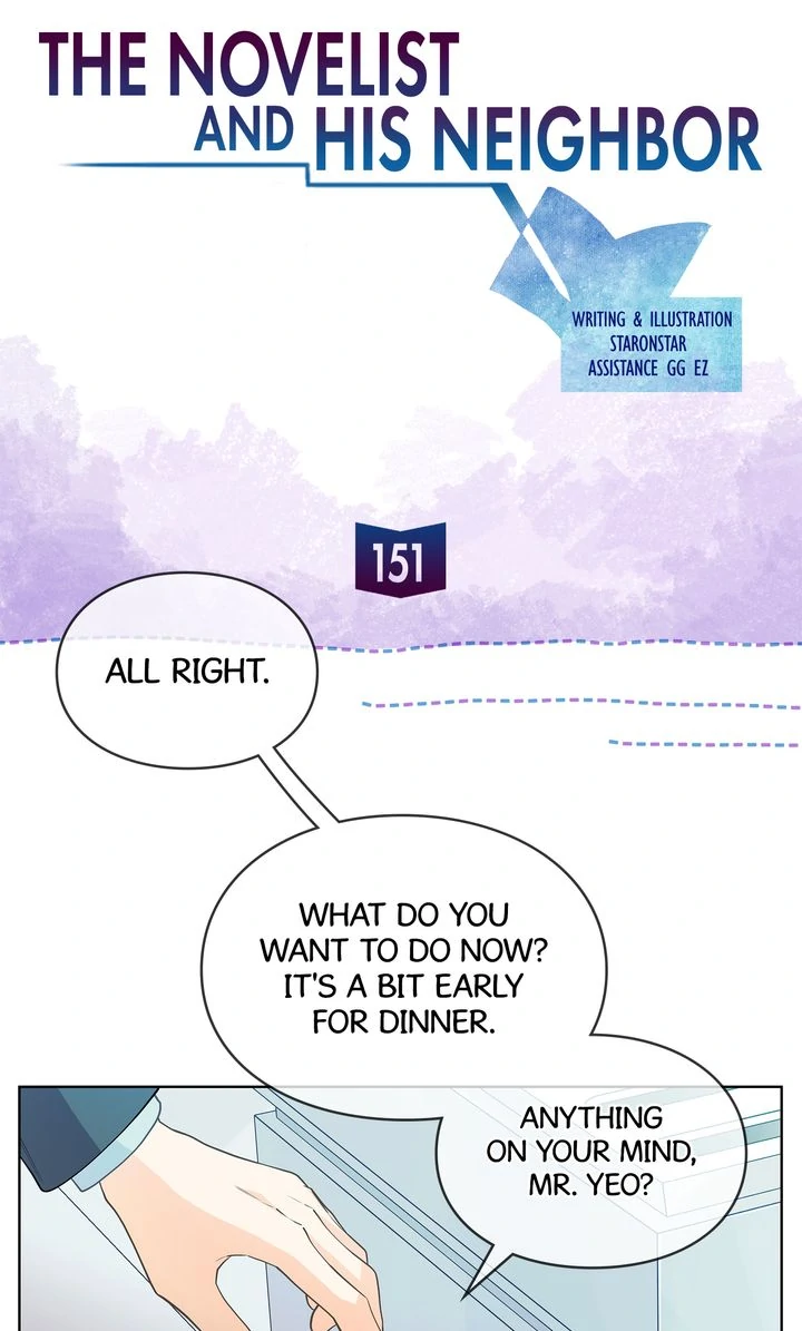 The Novelist and His Neighbor - S3 Episode 151 manhwa