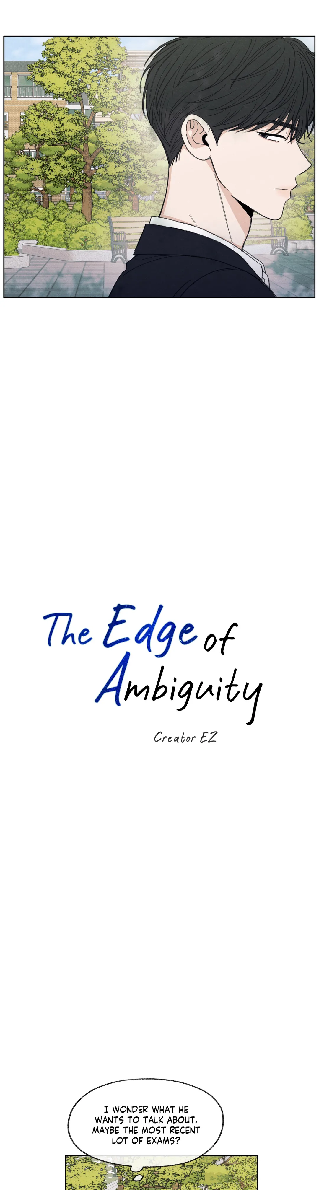 The Edge of Ambiguity - Chapter 12 manhwa
