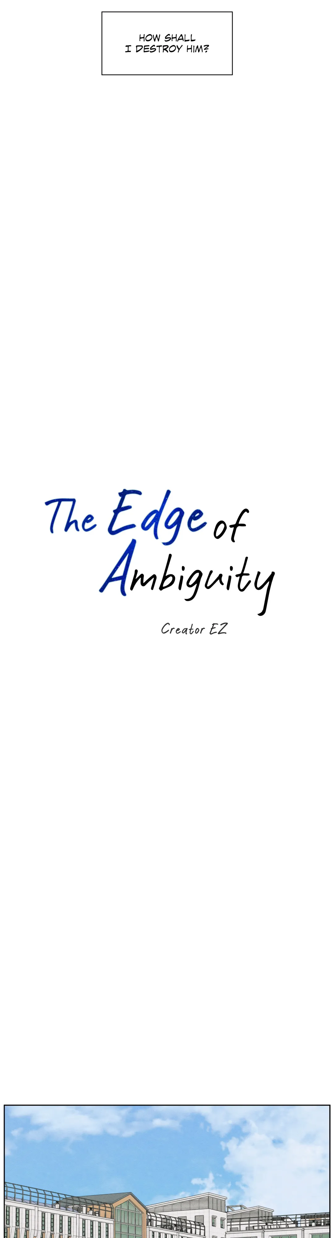 The Edge of Ambiguity - Chapter 17 manhwa