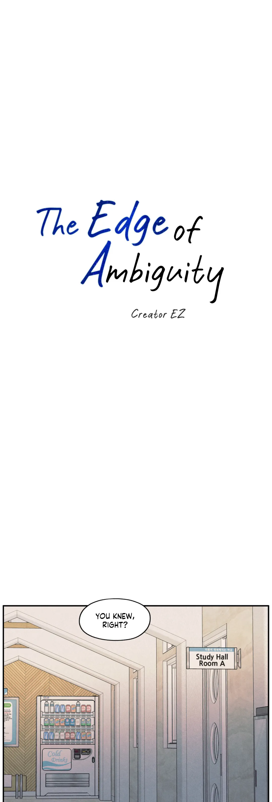 The Edge of Ambiguity - Chapter 22 manhwa