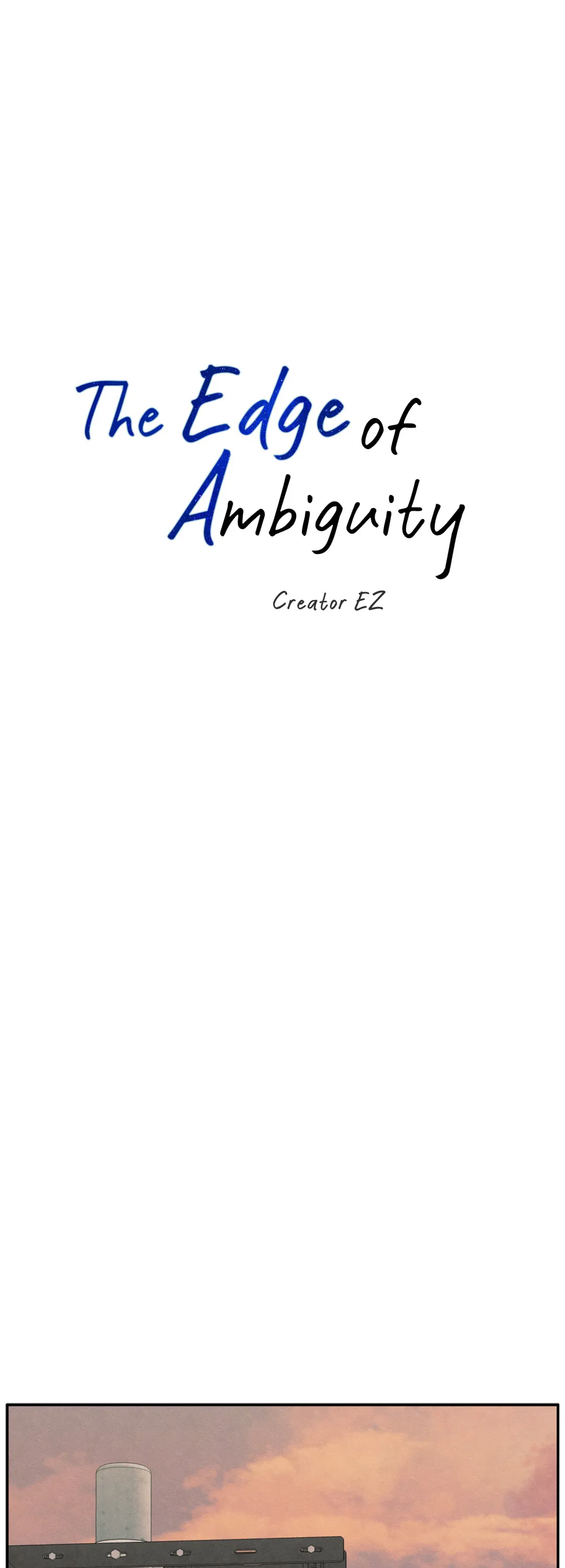 The Edge of Ambiguity - Chapter 33 manhwa
