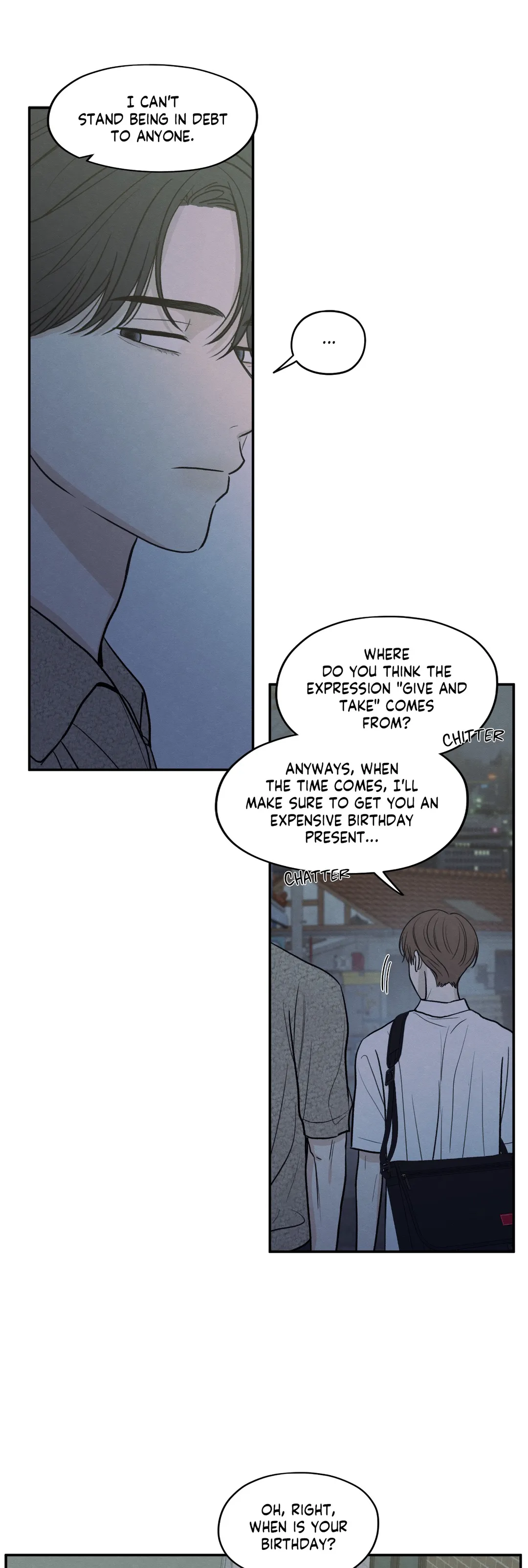 The Edge of Ambiguity - Chapter 50 manhwa