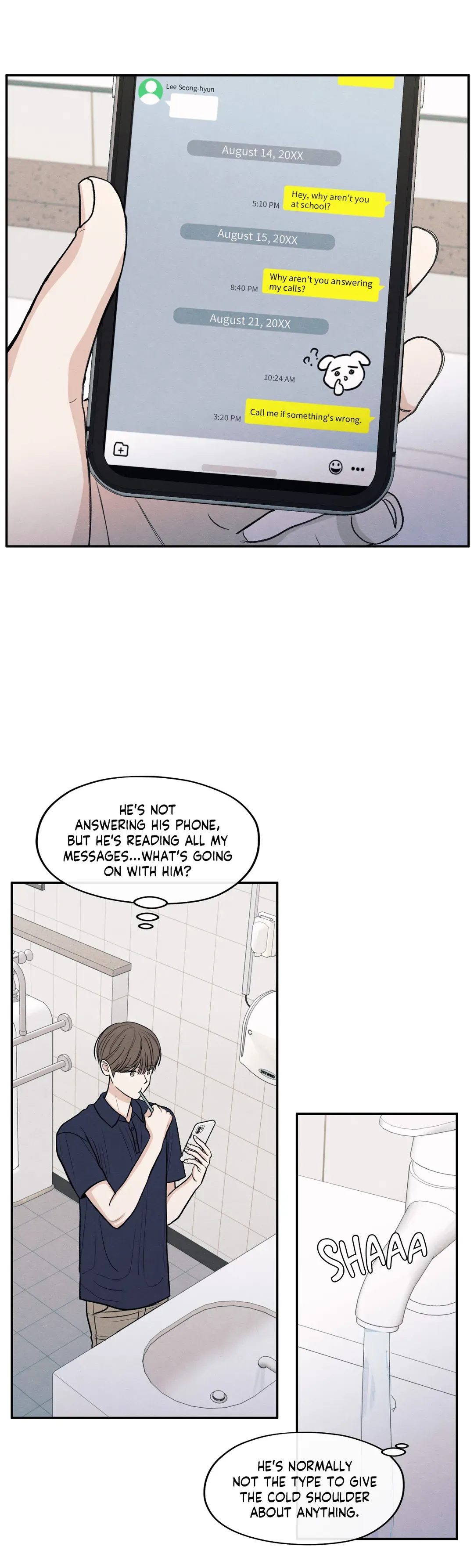 The Edge of Ambiguity - Chapter 55 manhwa