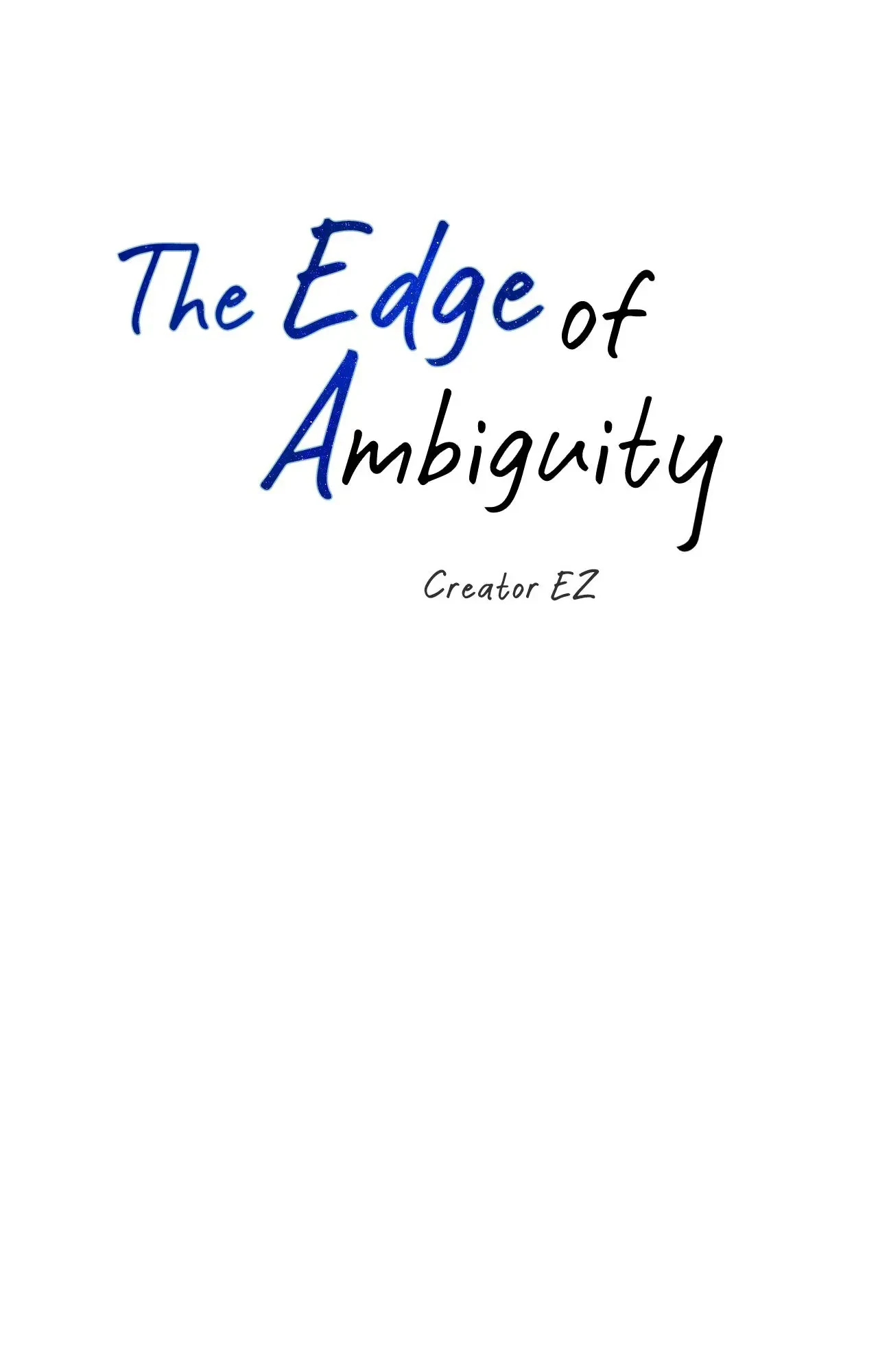 The Edge of Ambiguity - Chapter 76 manhwa