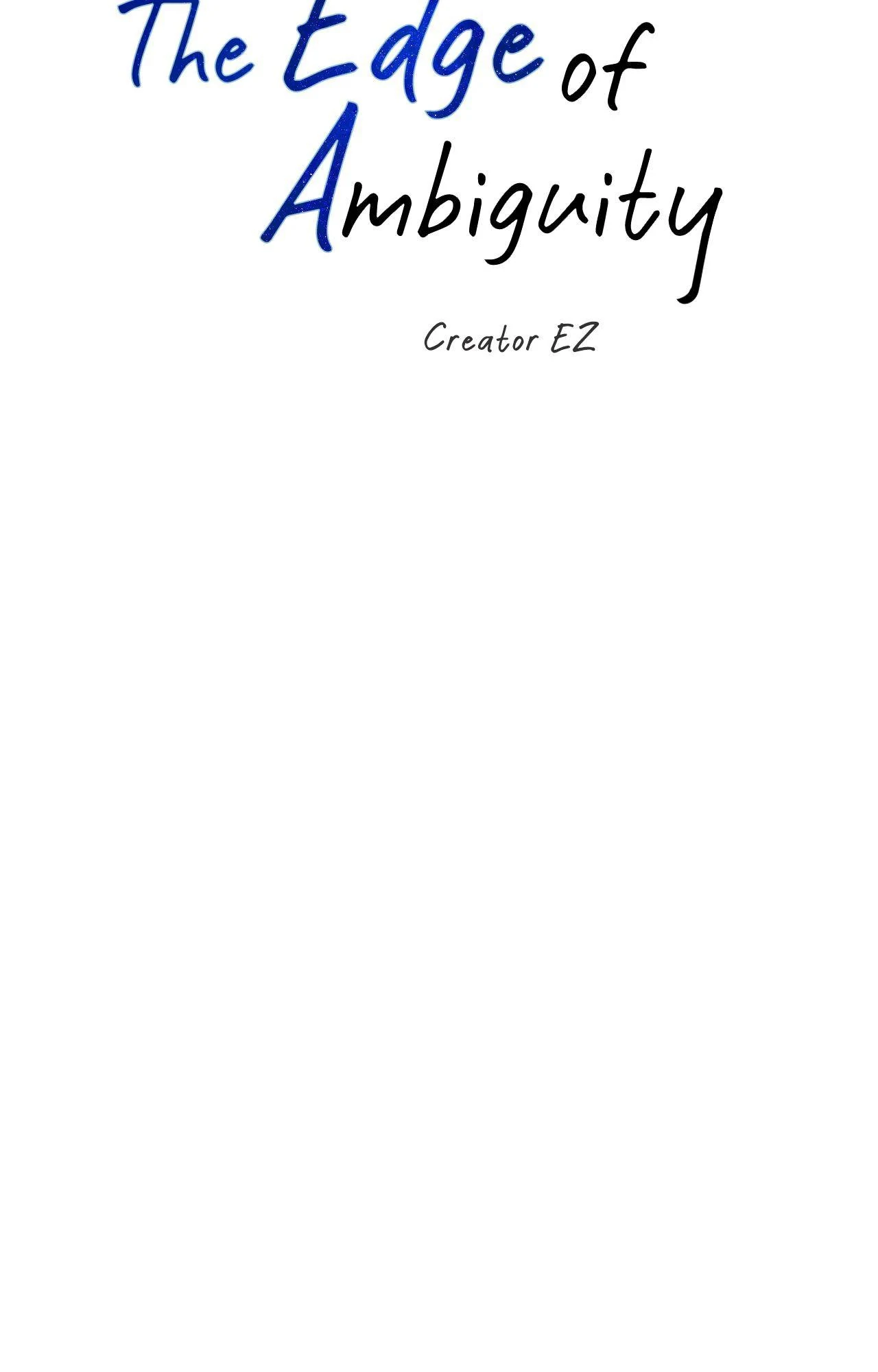 The Edge of Ambiguity - Chapter 84 manhwa