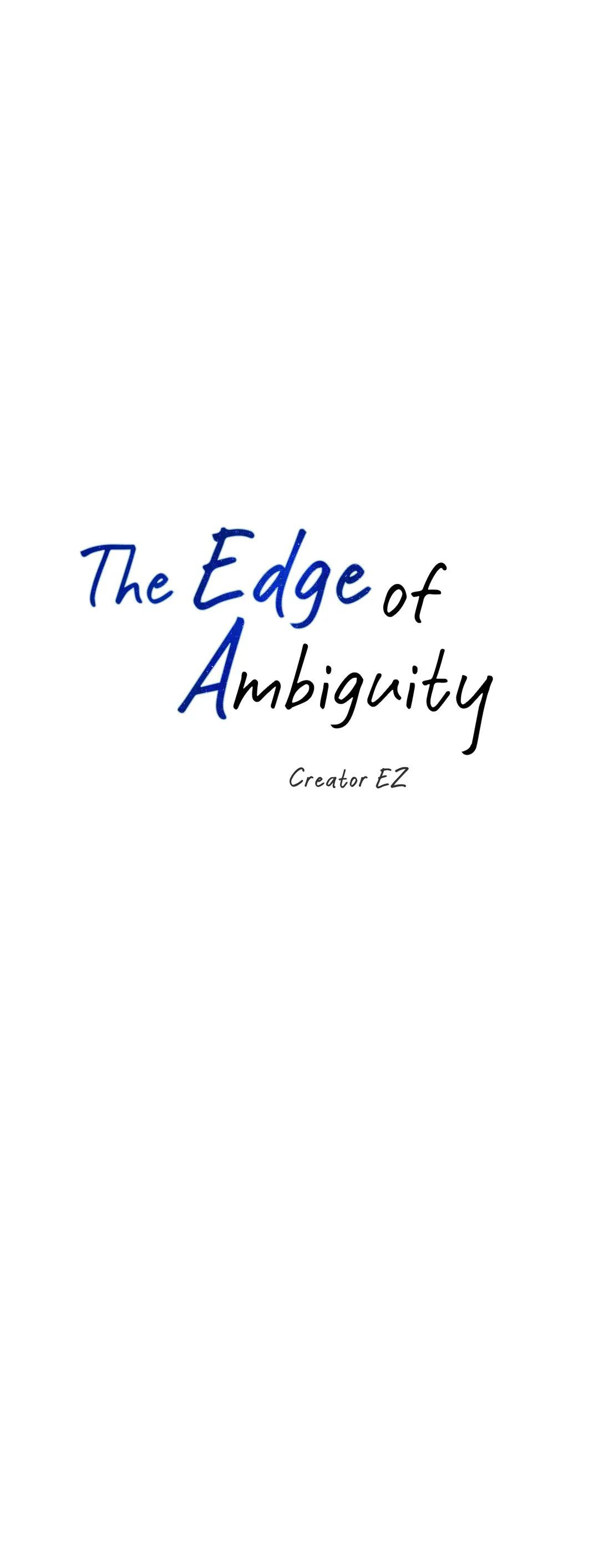 The Edge of Ambiguity - Season 1 Finale manhwa