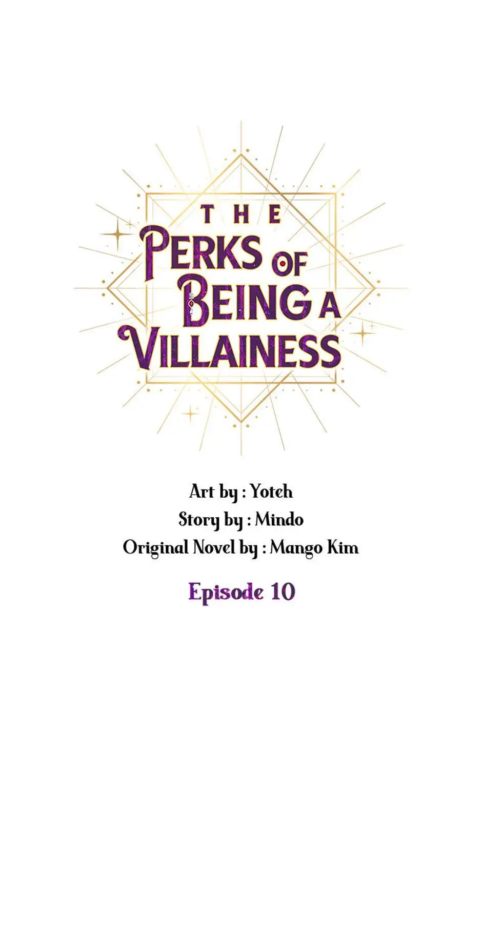 The Perks of Being a Villainess (Official) - Chapter 10 manhwa