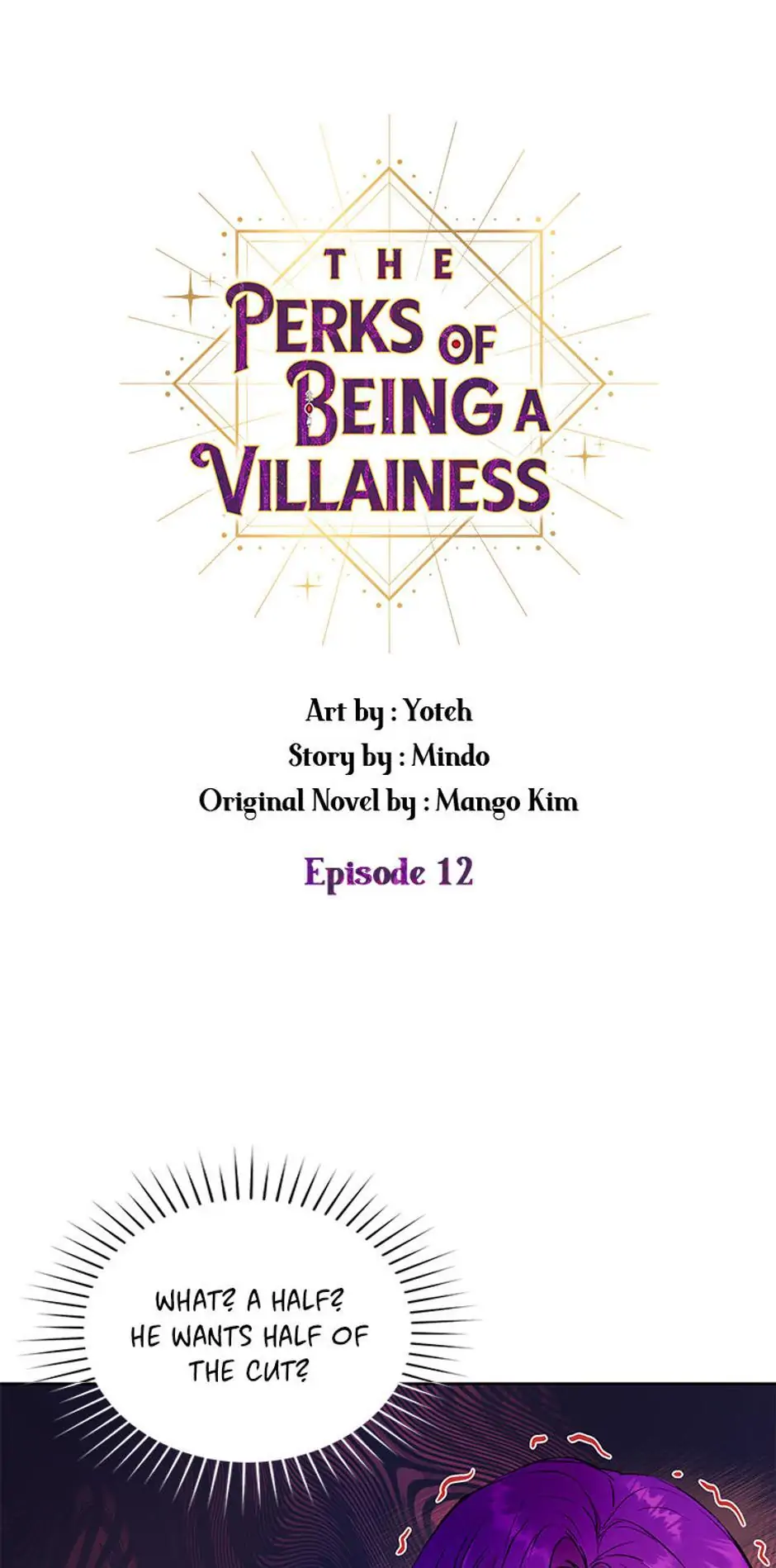 The Perks of Being a Villainess (Official) - Chapter 12 manhwa