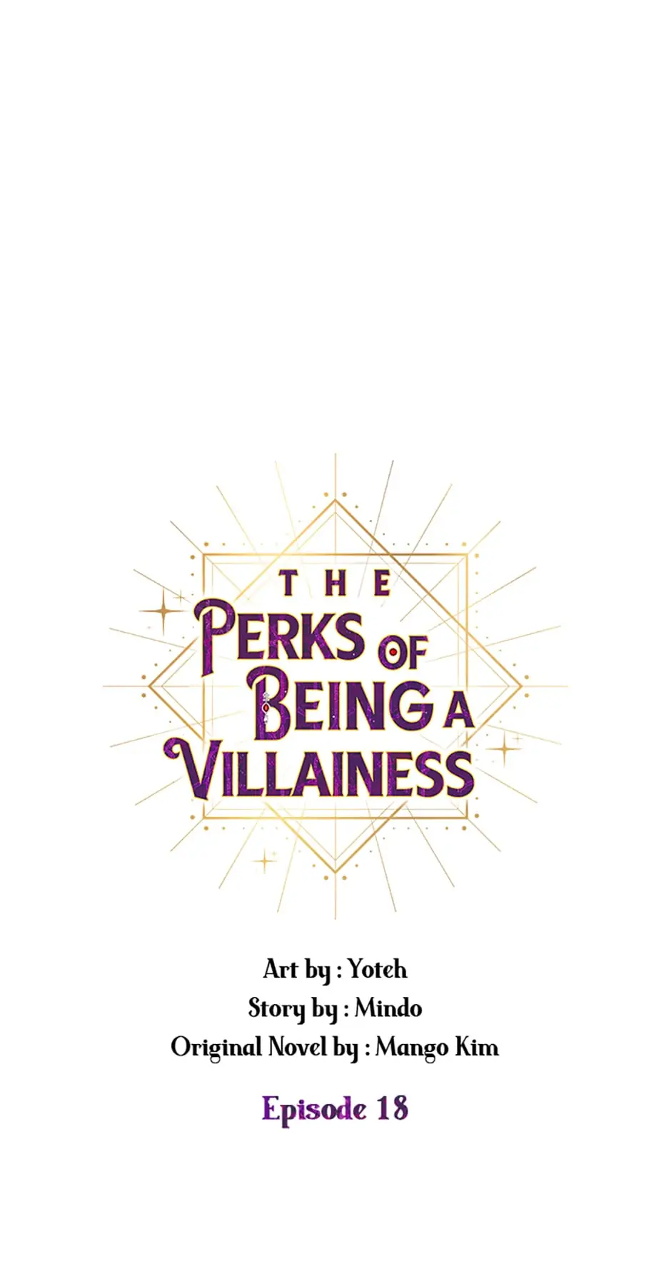 The Perks of Being a Villainess (Official) - Chapter 18 manhwa