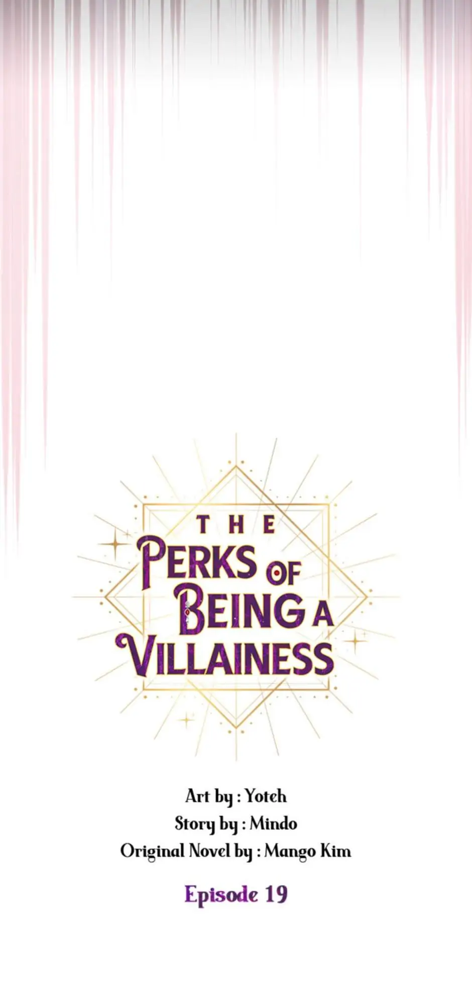 The Perks of Being a Villainess (Official) - Chapter 19 manhwa