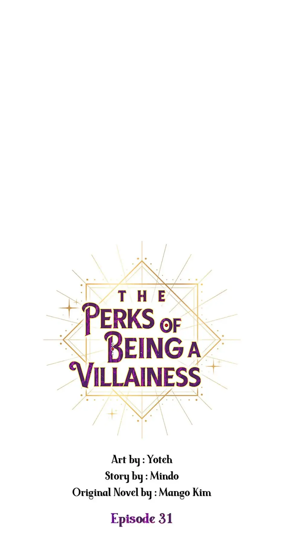 The Perks of Being a Villainess (Official) - Chapter 31 manhwa