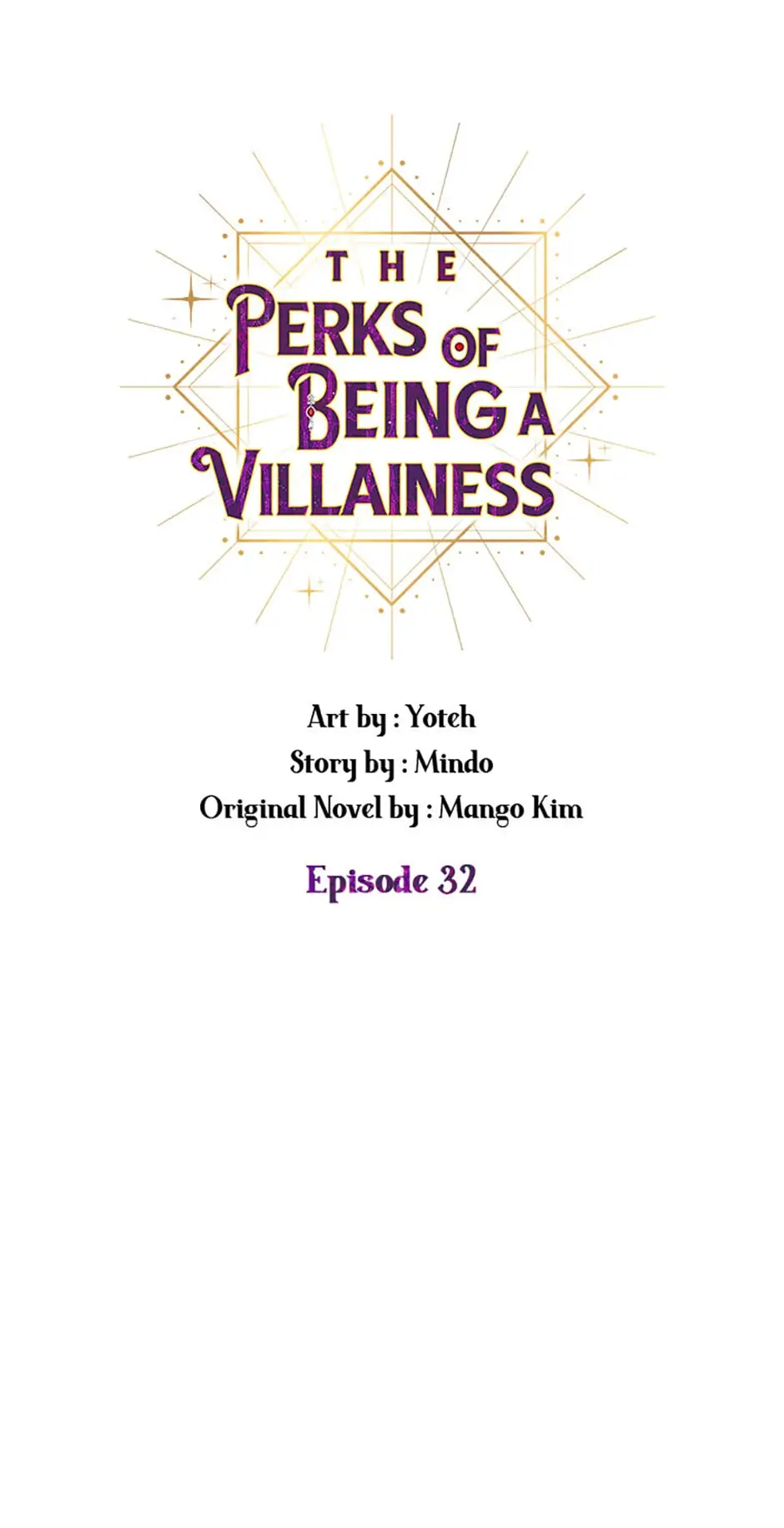 The Perks of Being a Villainess (Official) - Chapter 32 manhwa