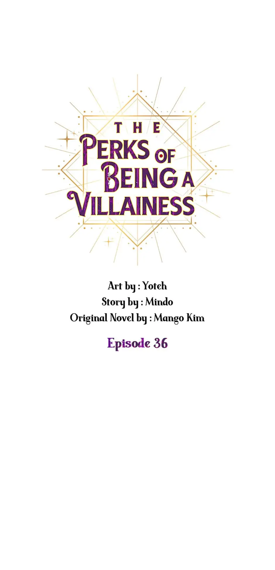 The Perks of Being a Villainess (Official) - Chapter 36 manhwa