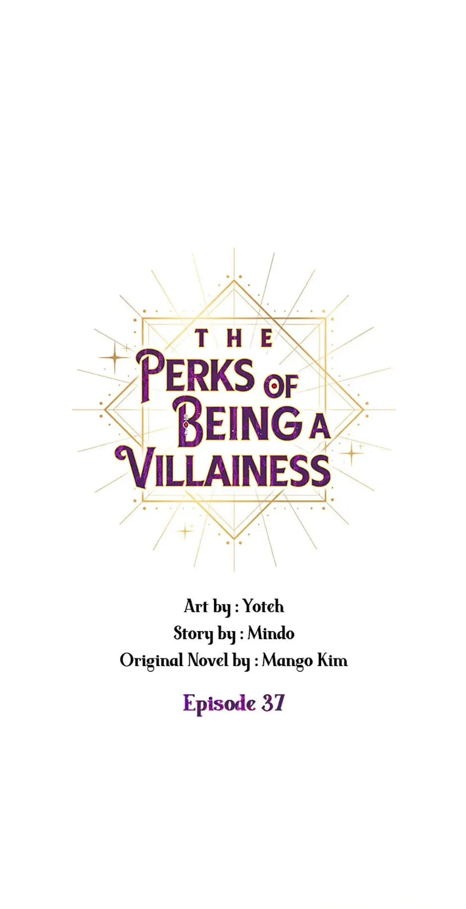 The Perks of Being a Villainess (Official) - Chapter 37 manhwa